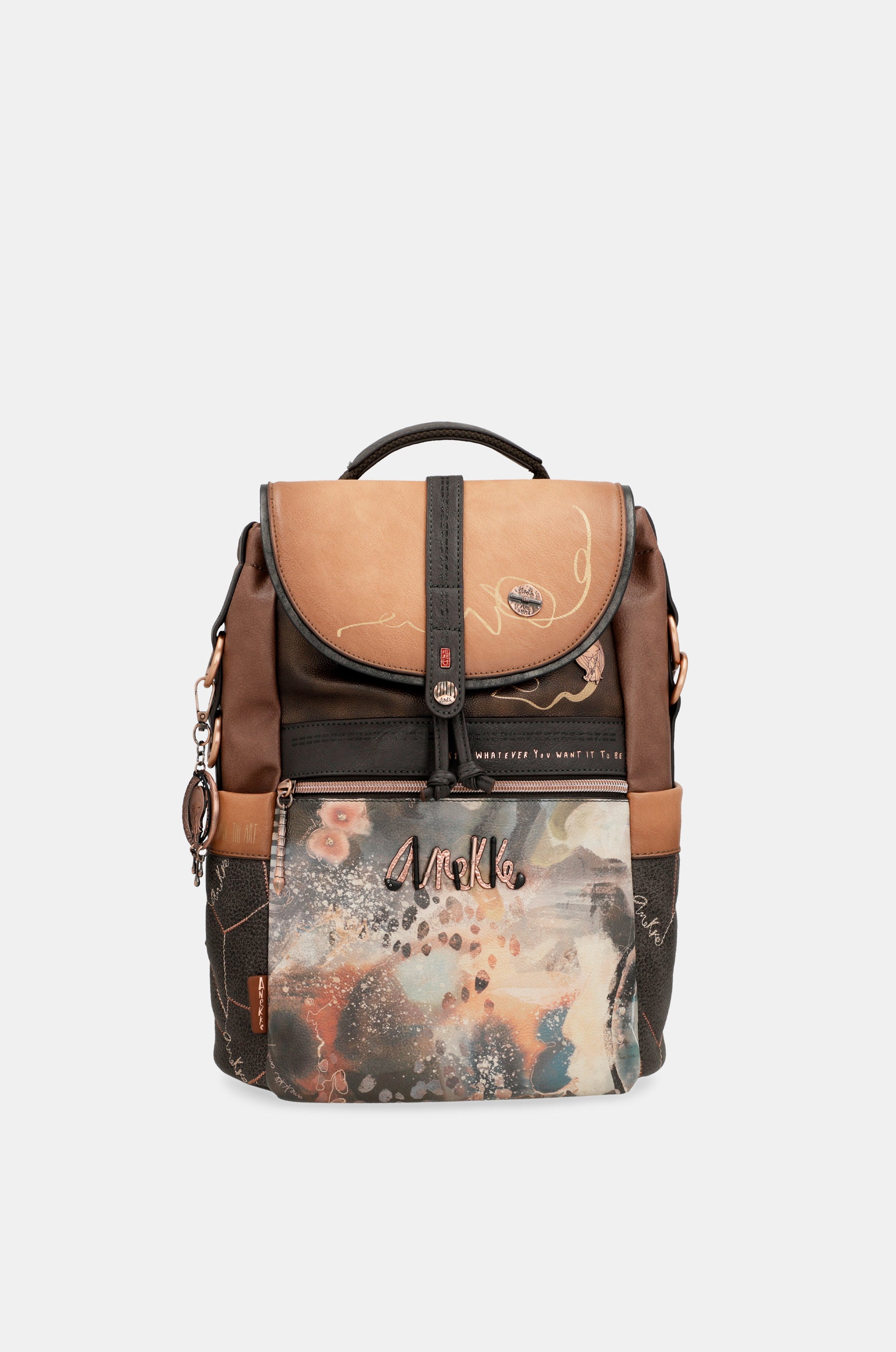 Shōen Brush Backpack with flap