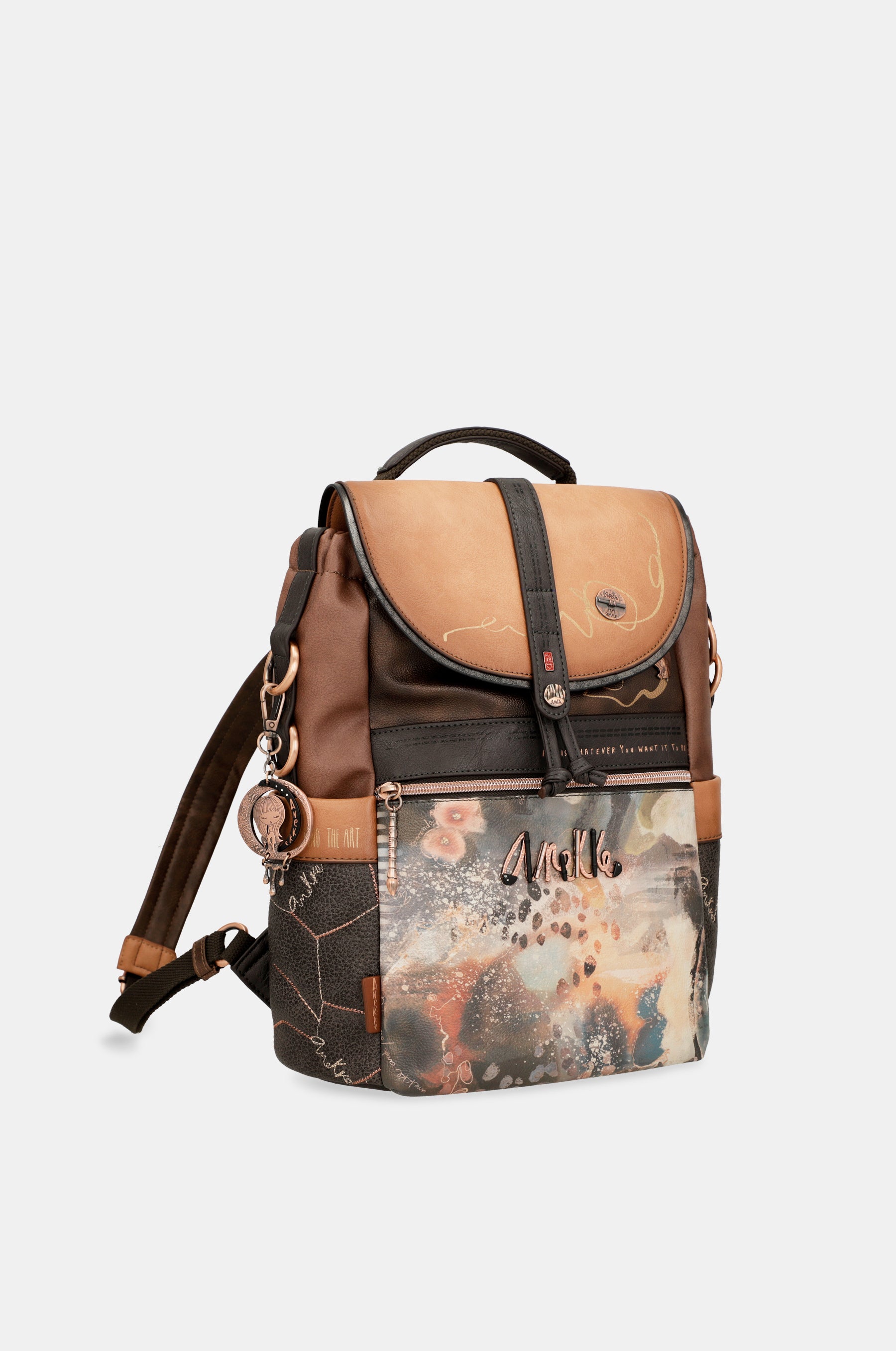 Shōen Brush Backpack with flap
