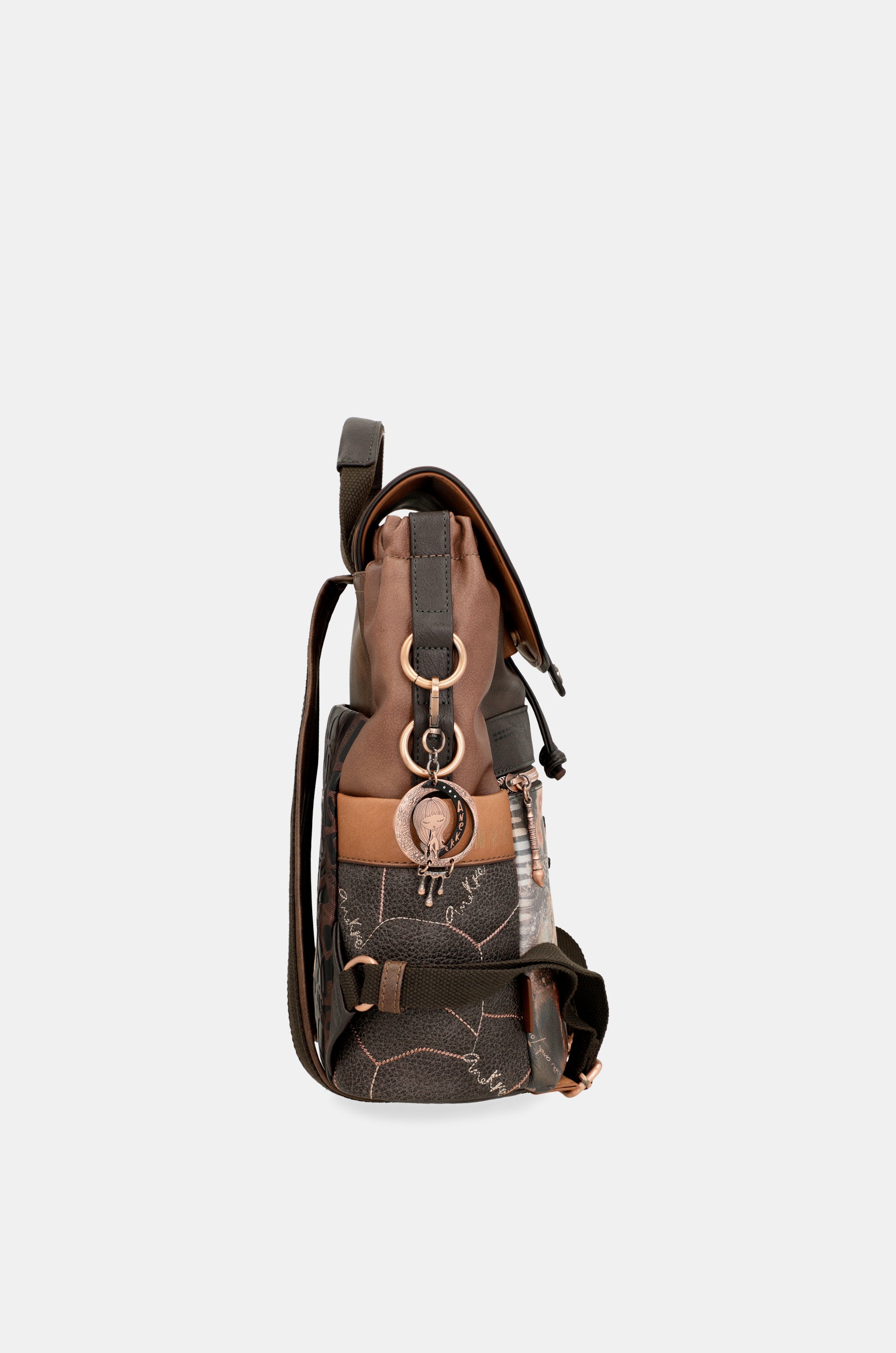 Shōen Brush Backpack with flap