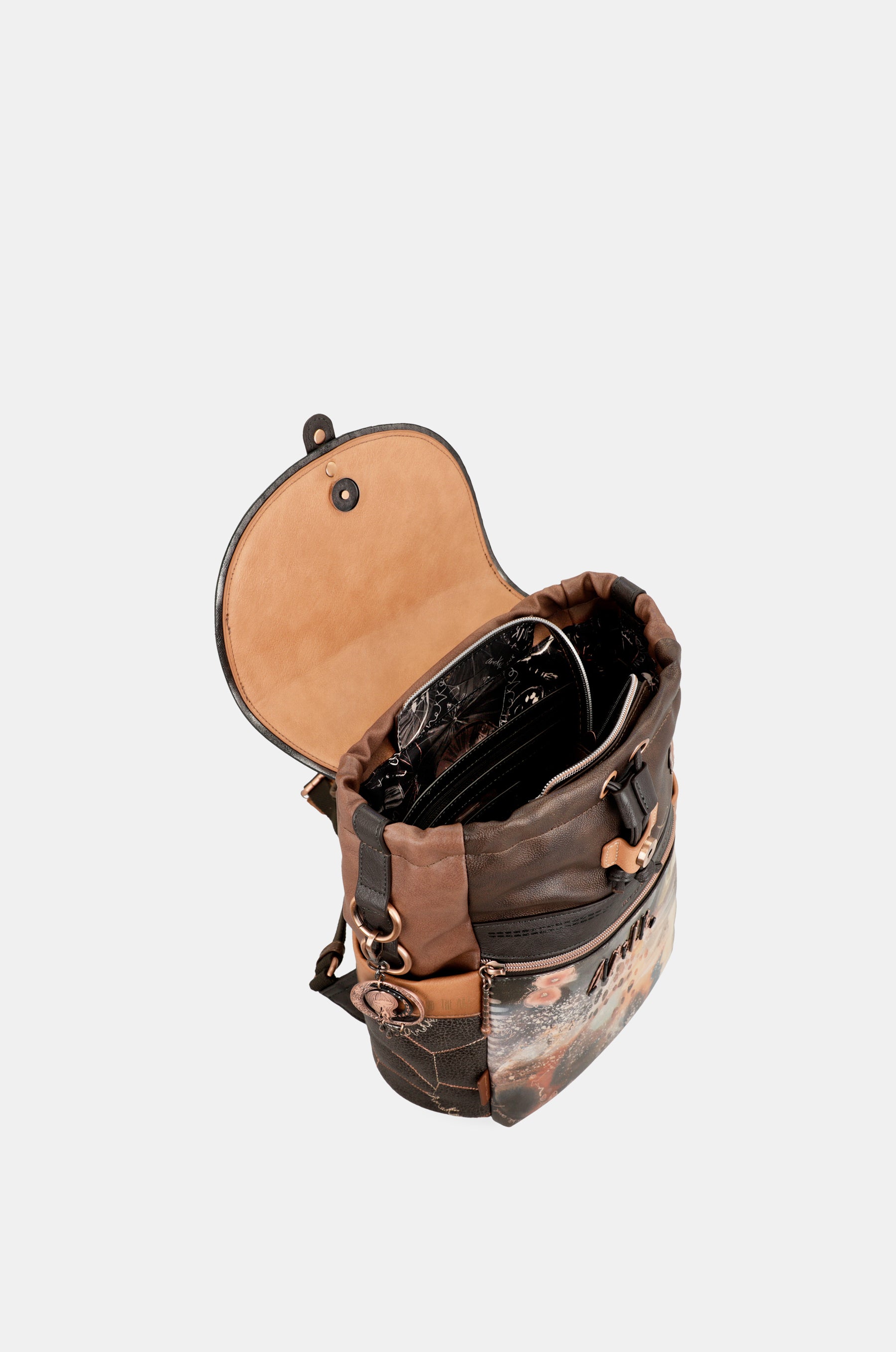 Shōen Brush Backpack with flap