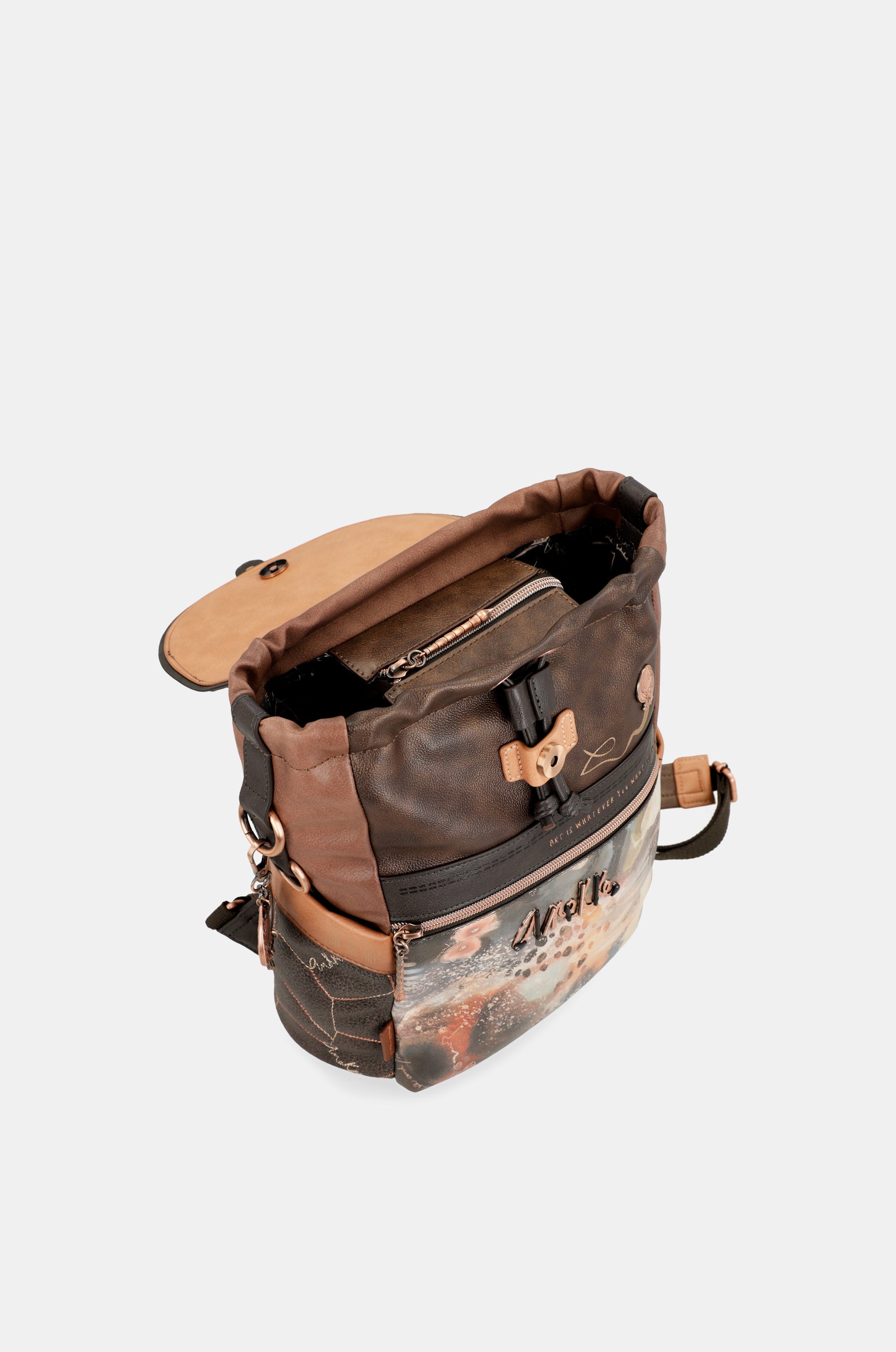 Shōen Brush Backpack with flap