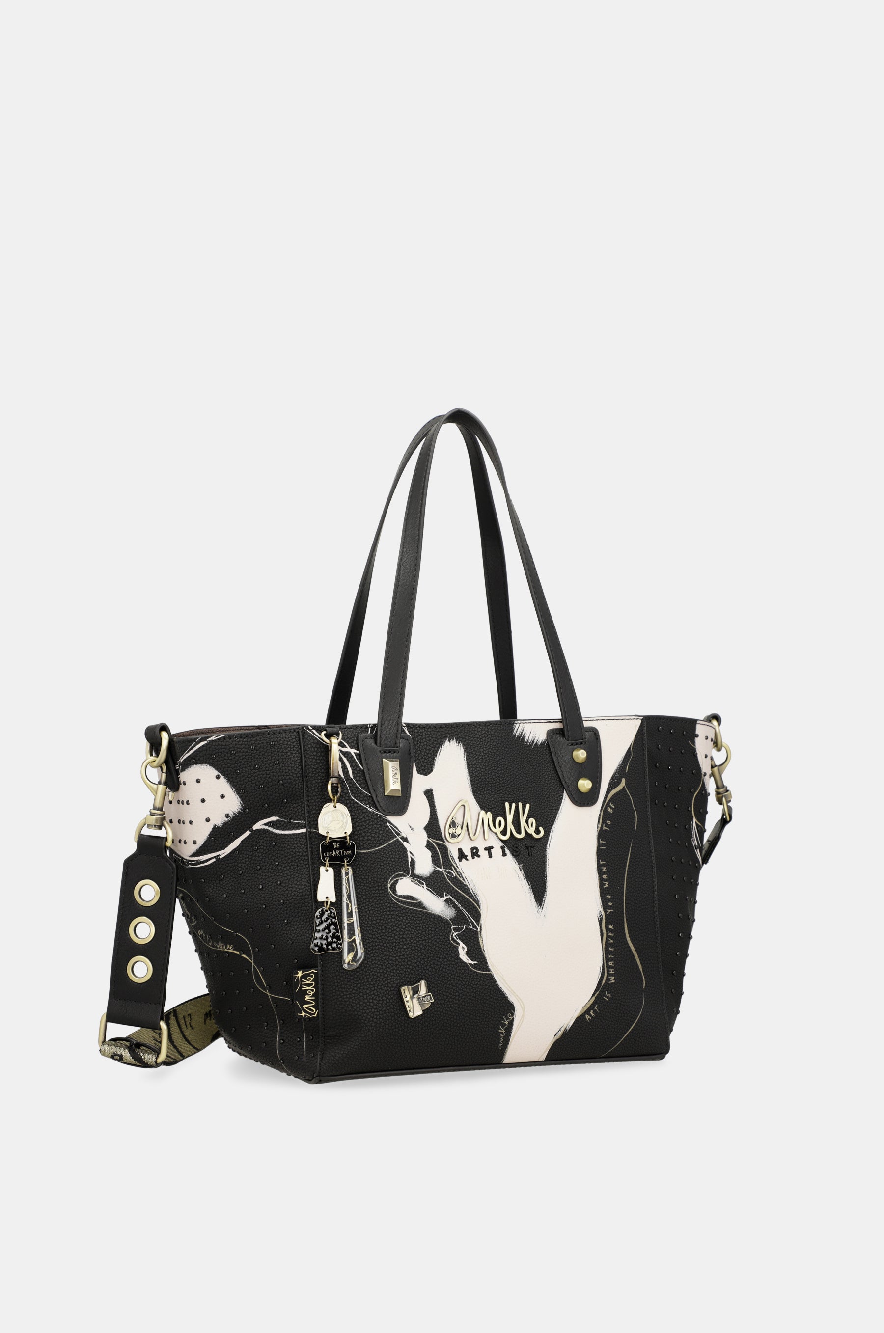 Large black shopper Nature Shodō