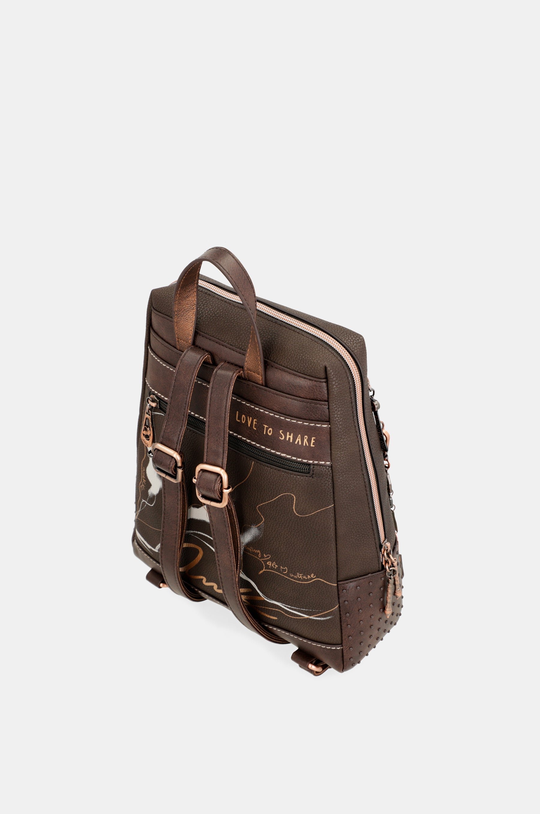 Nature Shodō large brown backpack