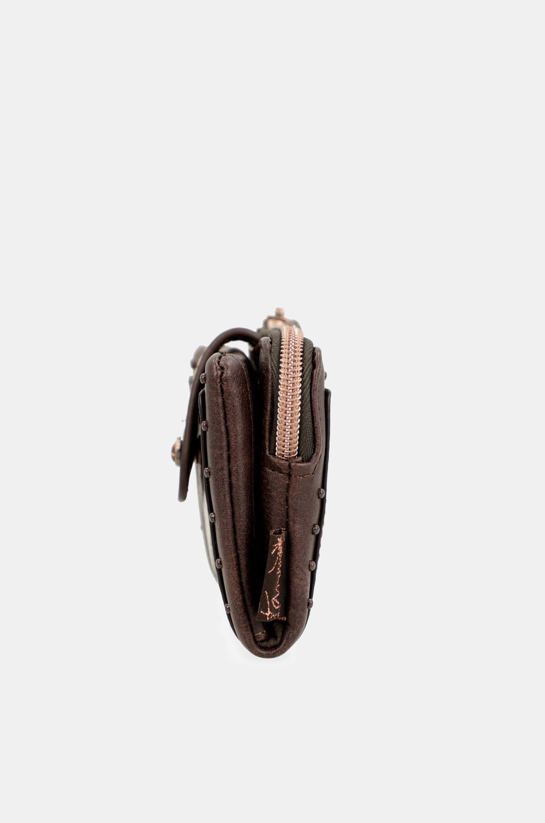Nature Shodō Small Brown RFID Wallet
