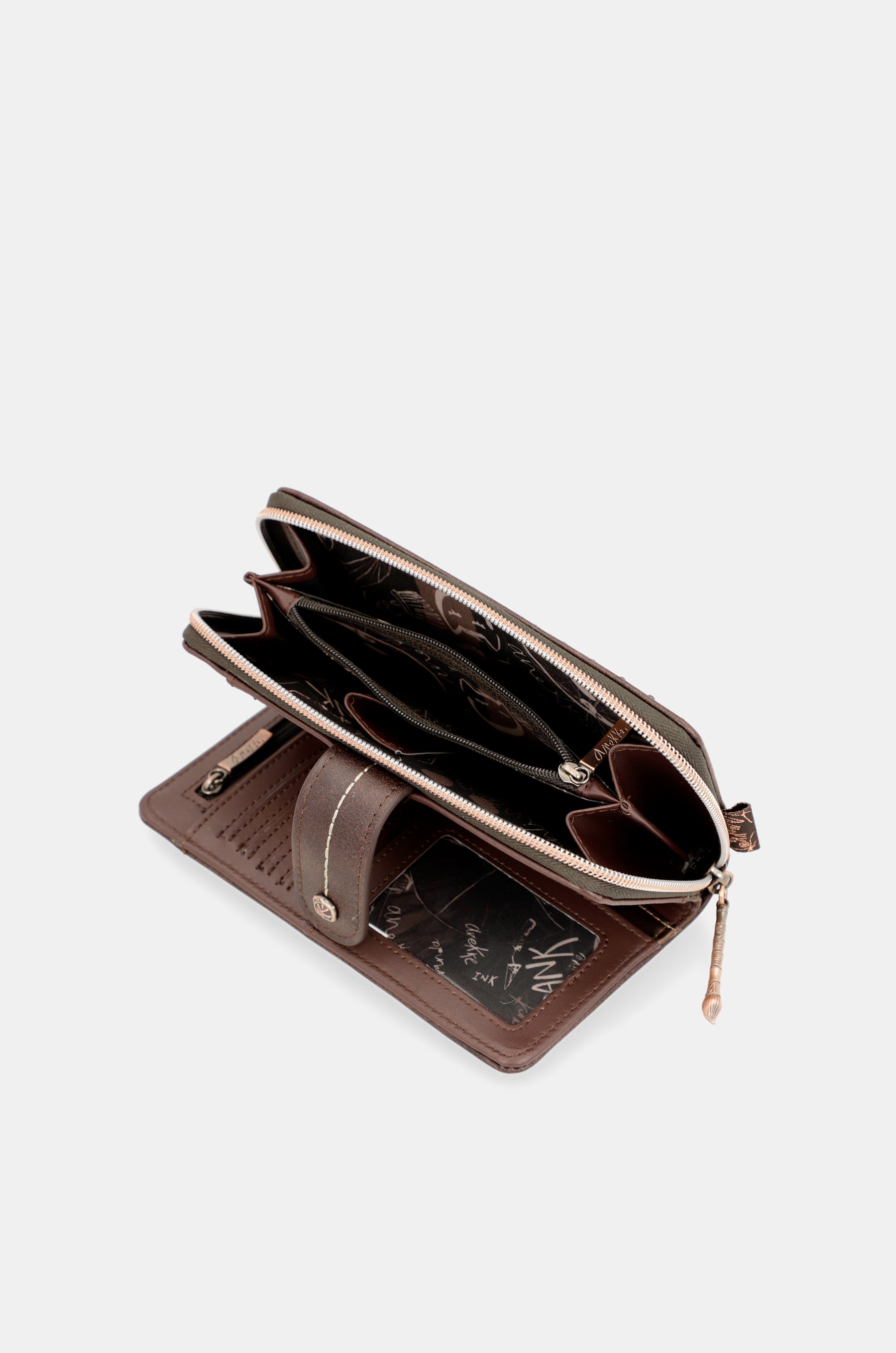 Nature Shodō Large Brown RFID Wallet Nature Shodō