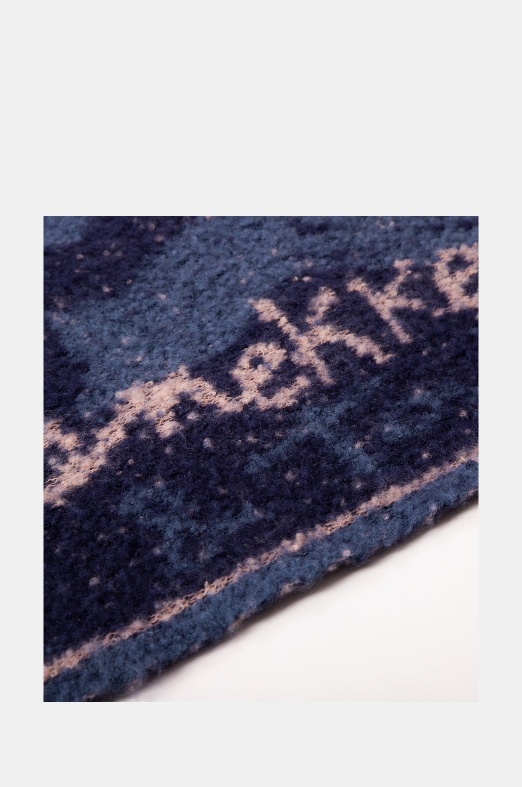 Navy blue Contemporary scarf.