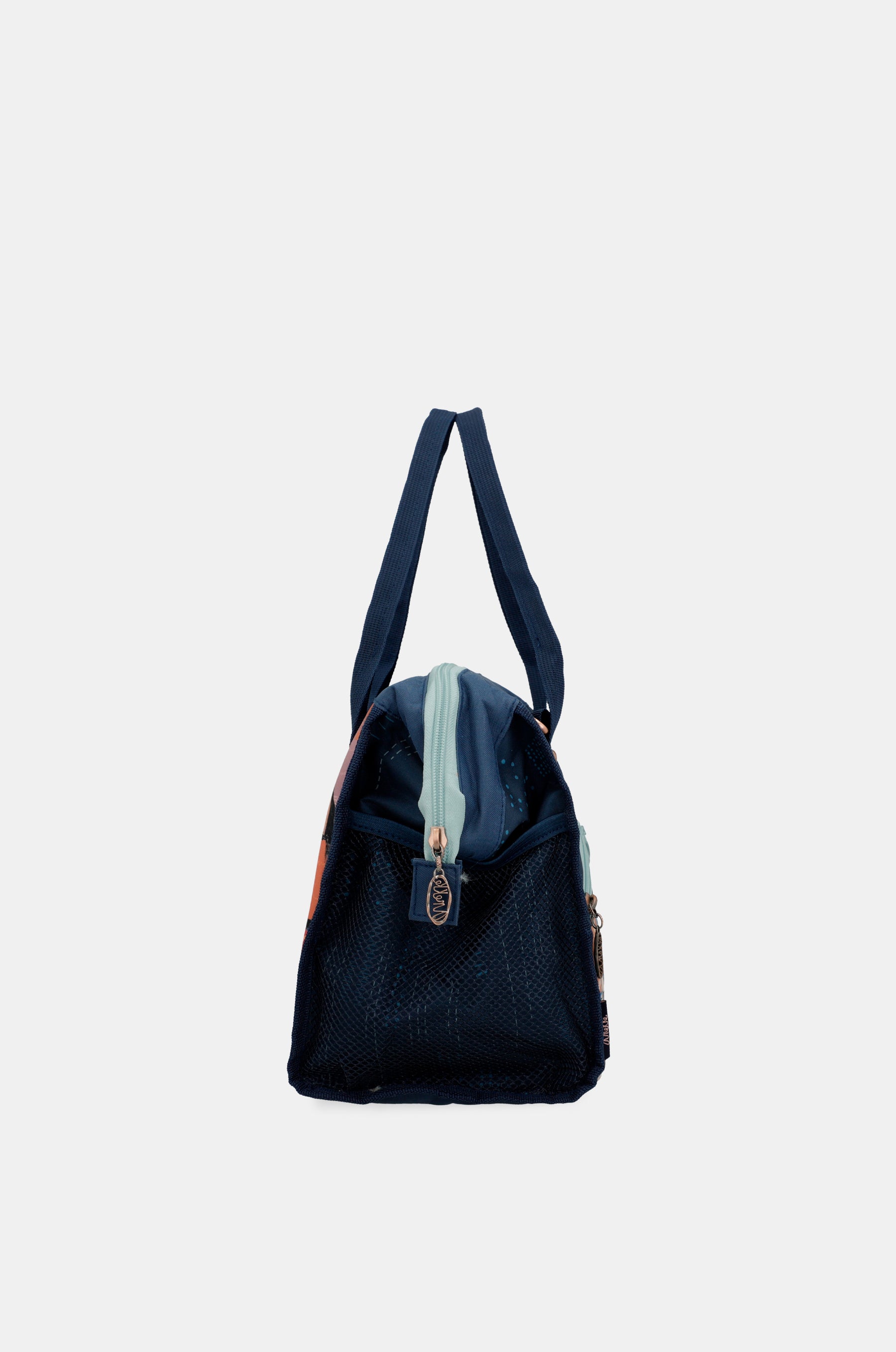 Contemporary food bag with shoulder strap