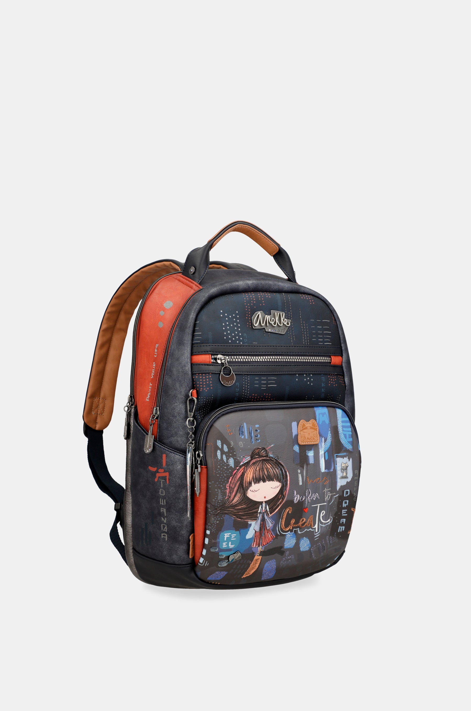 Contemporary large school backpack