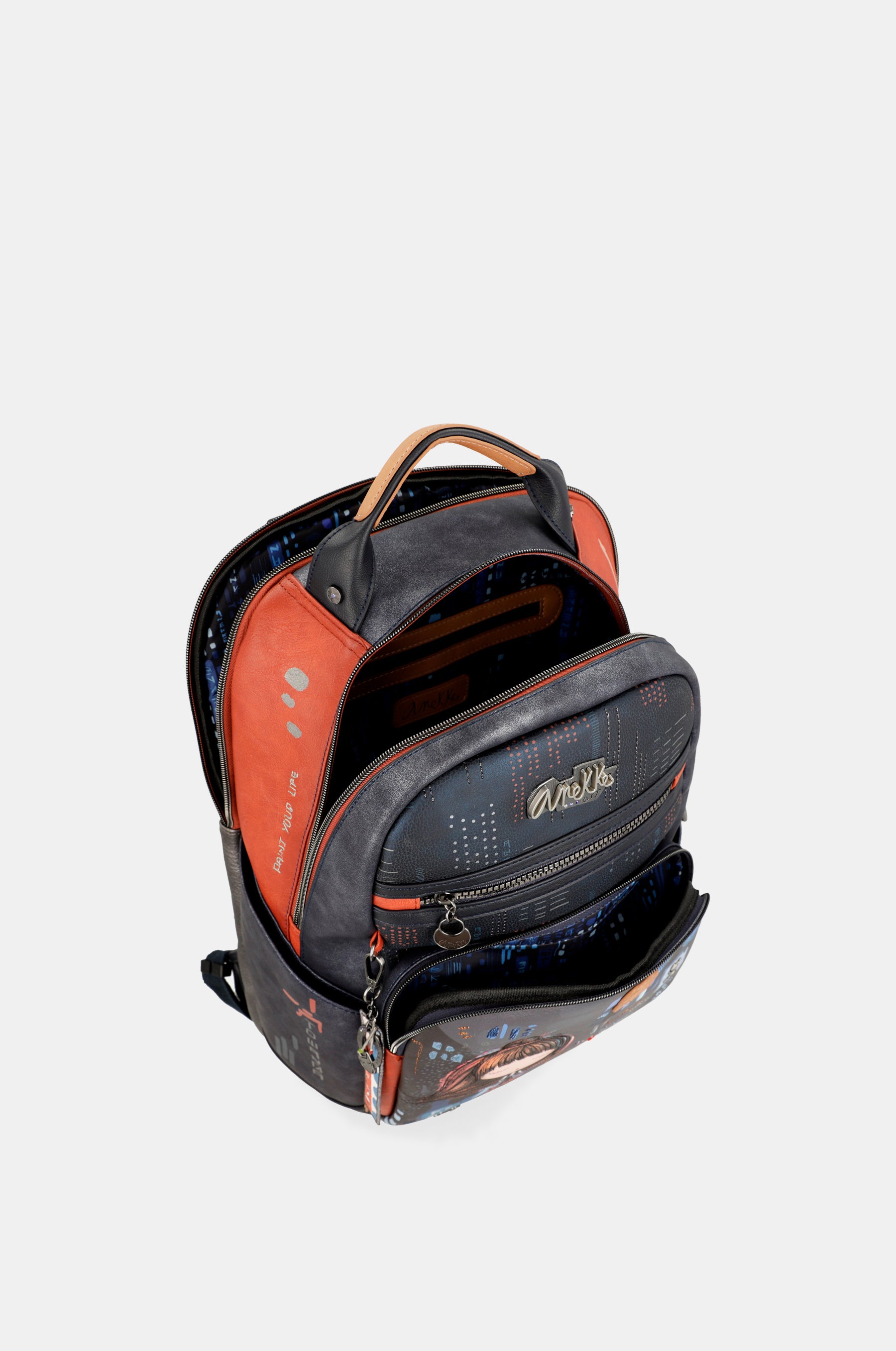 Contemporary large school backpack