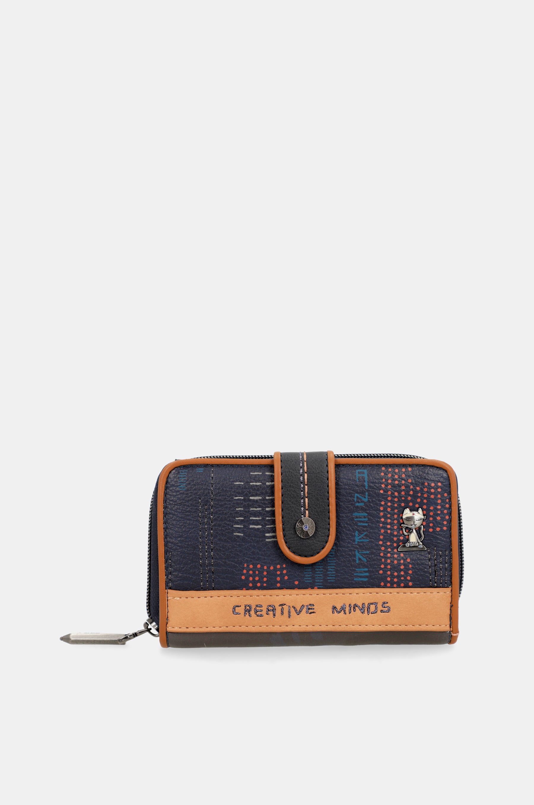 Contemporary Medium Embossed RFID Wallet