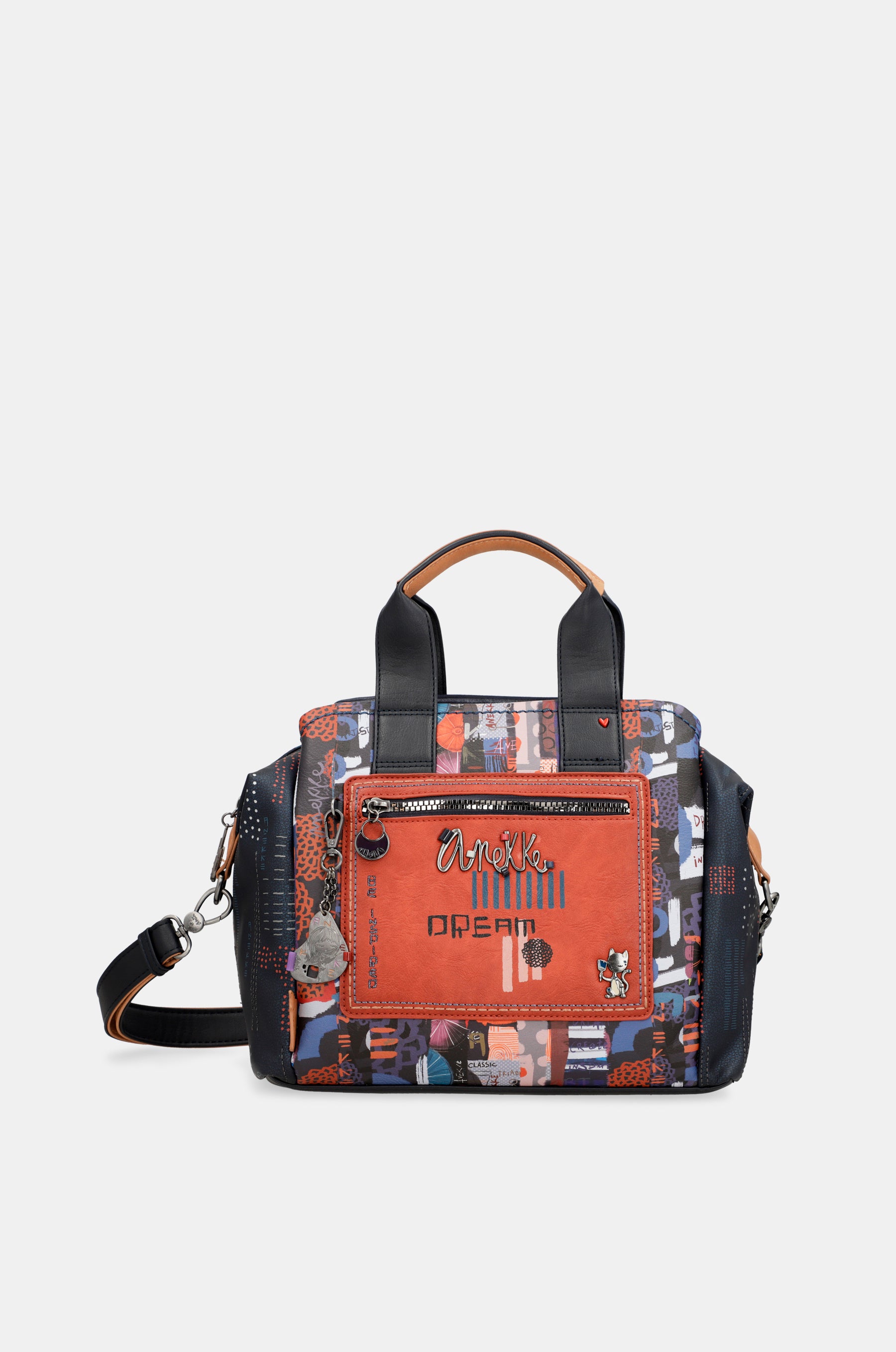 Kyomu handbag with shoulder strap
