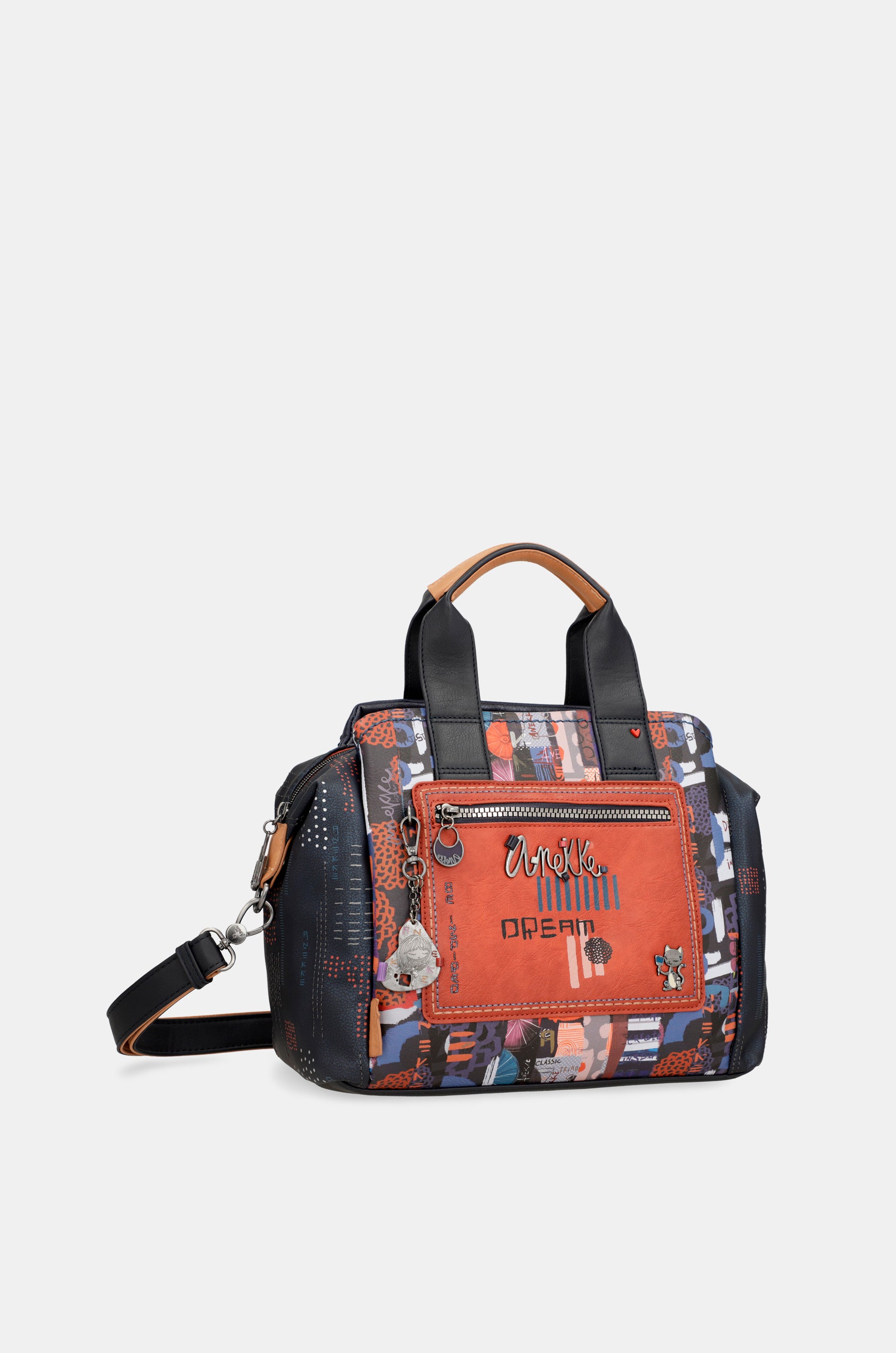 Kyomu handbag with shoulder strap