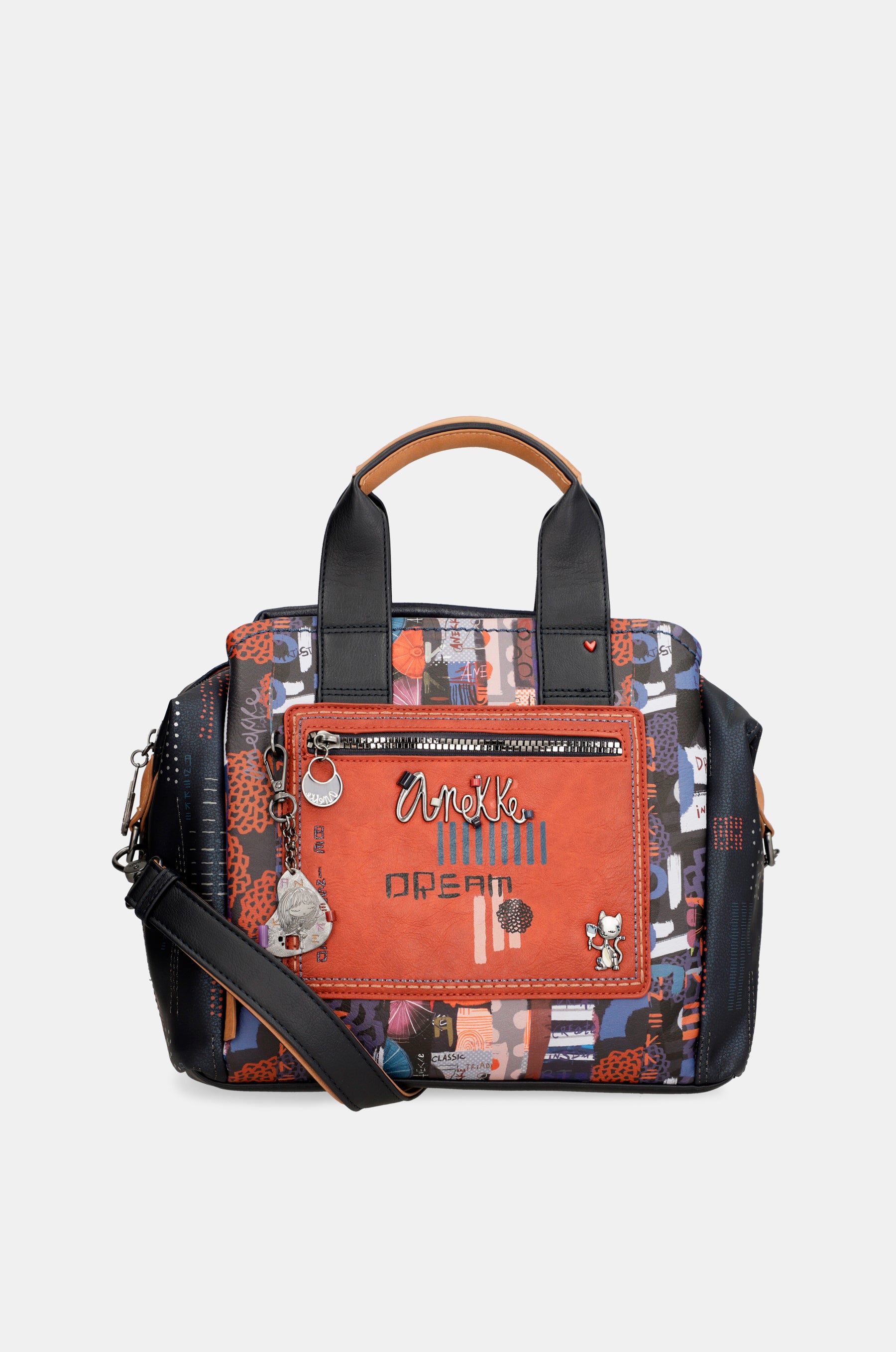 Kyomu handbag with shoulder strap