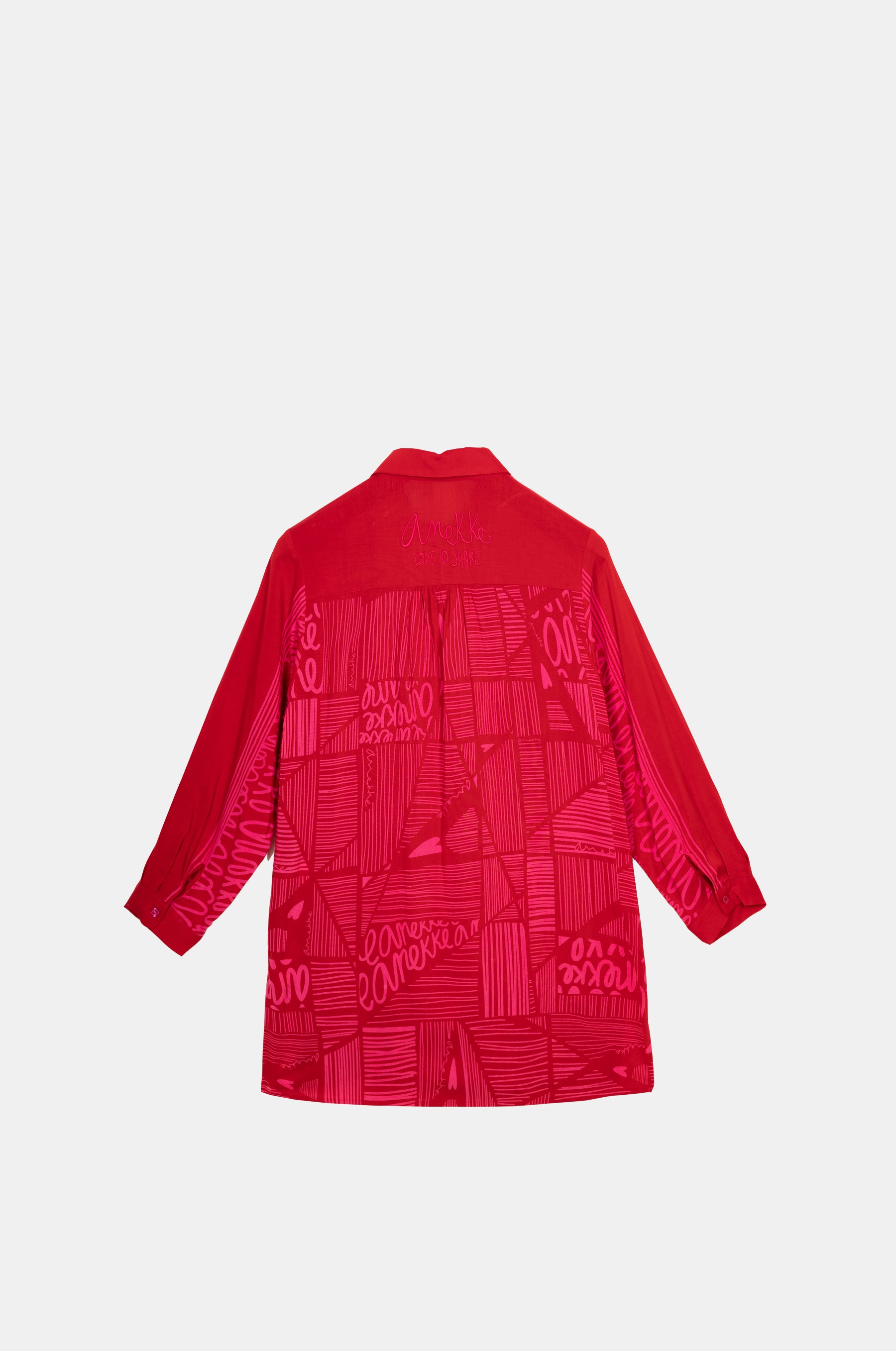 Fashion red shirt