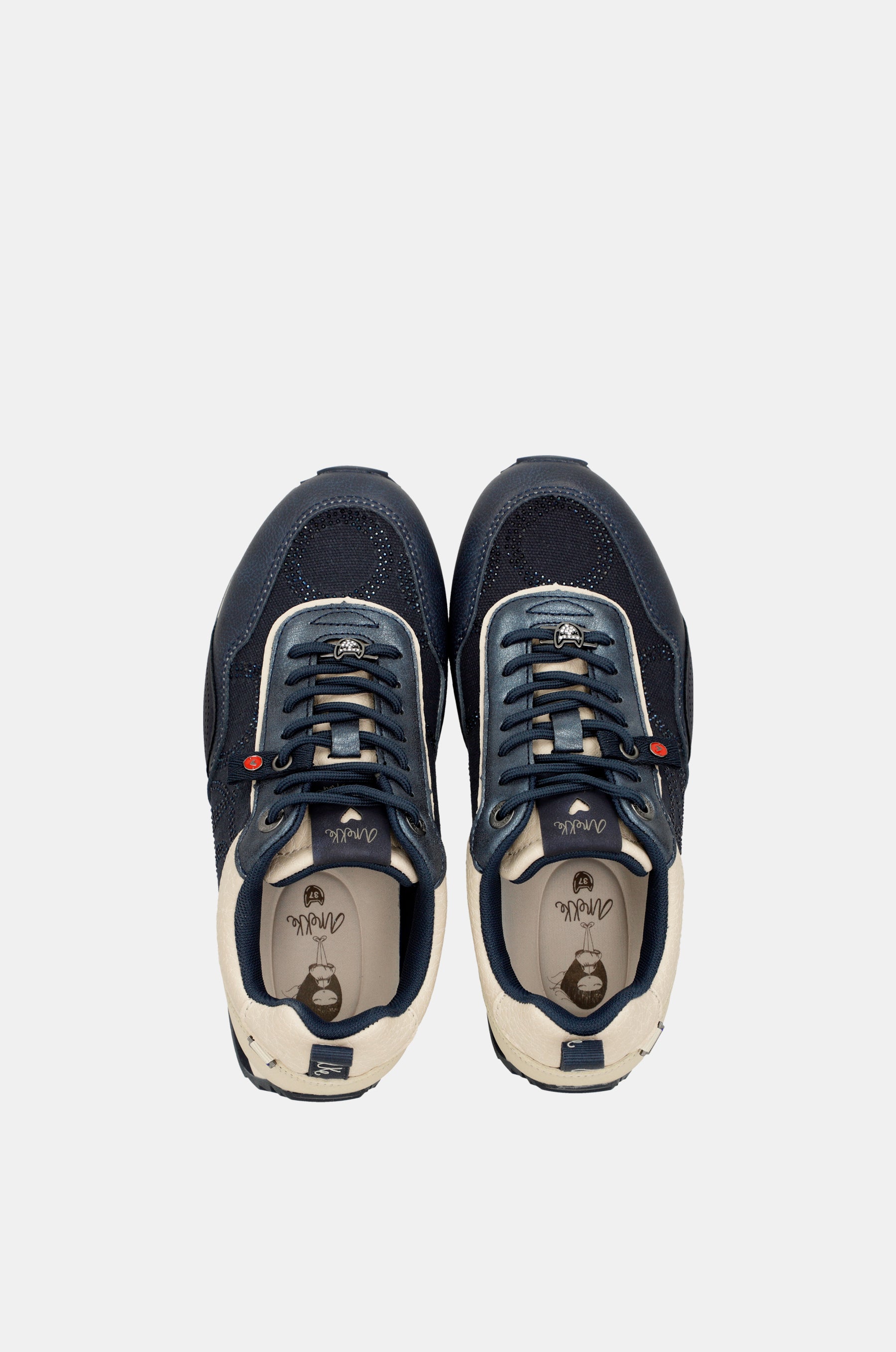 Hollywood navy blue sneakers