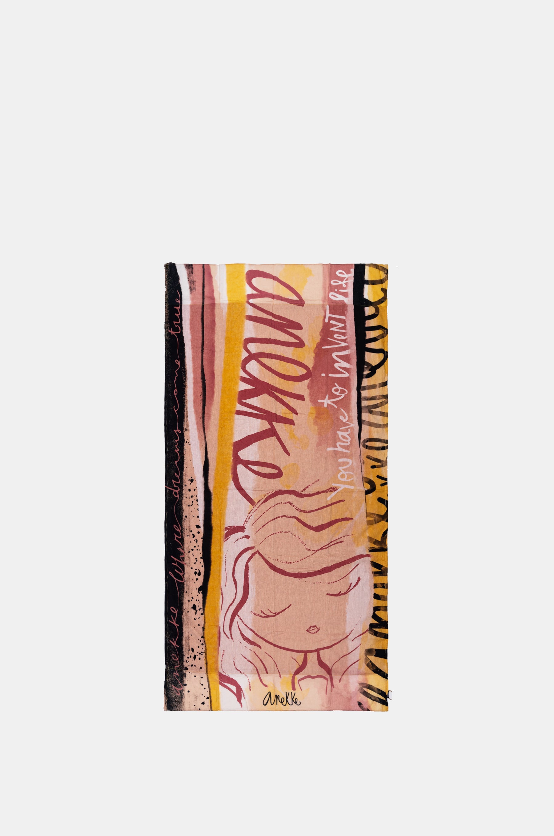 Hollywood beach towel