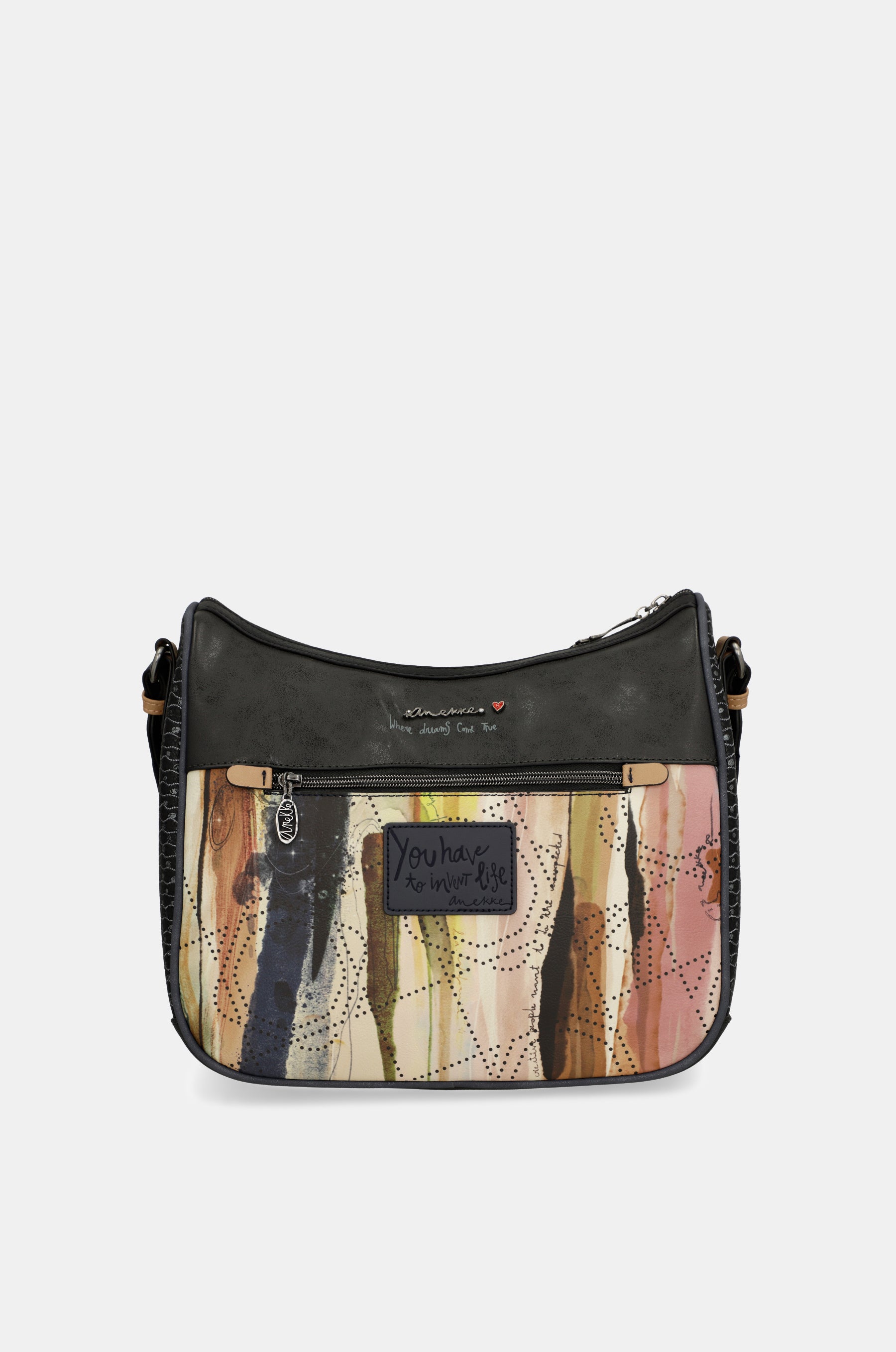 Studio navy blue large crossbody bag