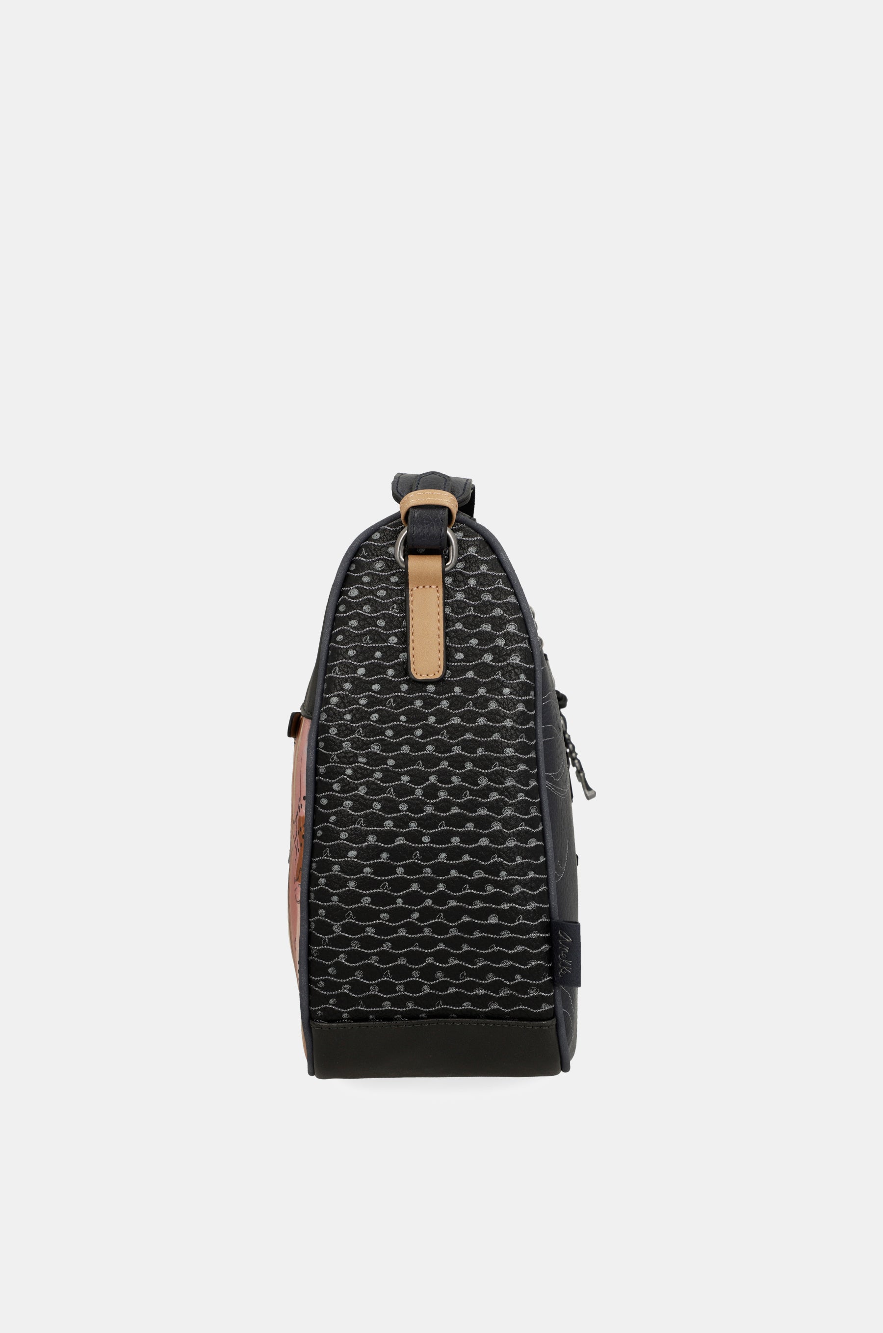 Studio navy blue large crossbody bag