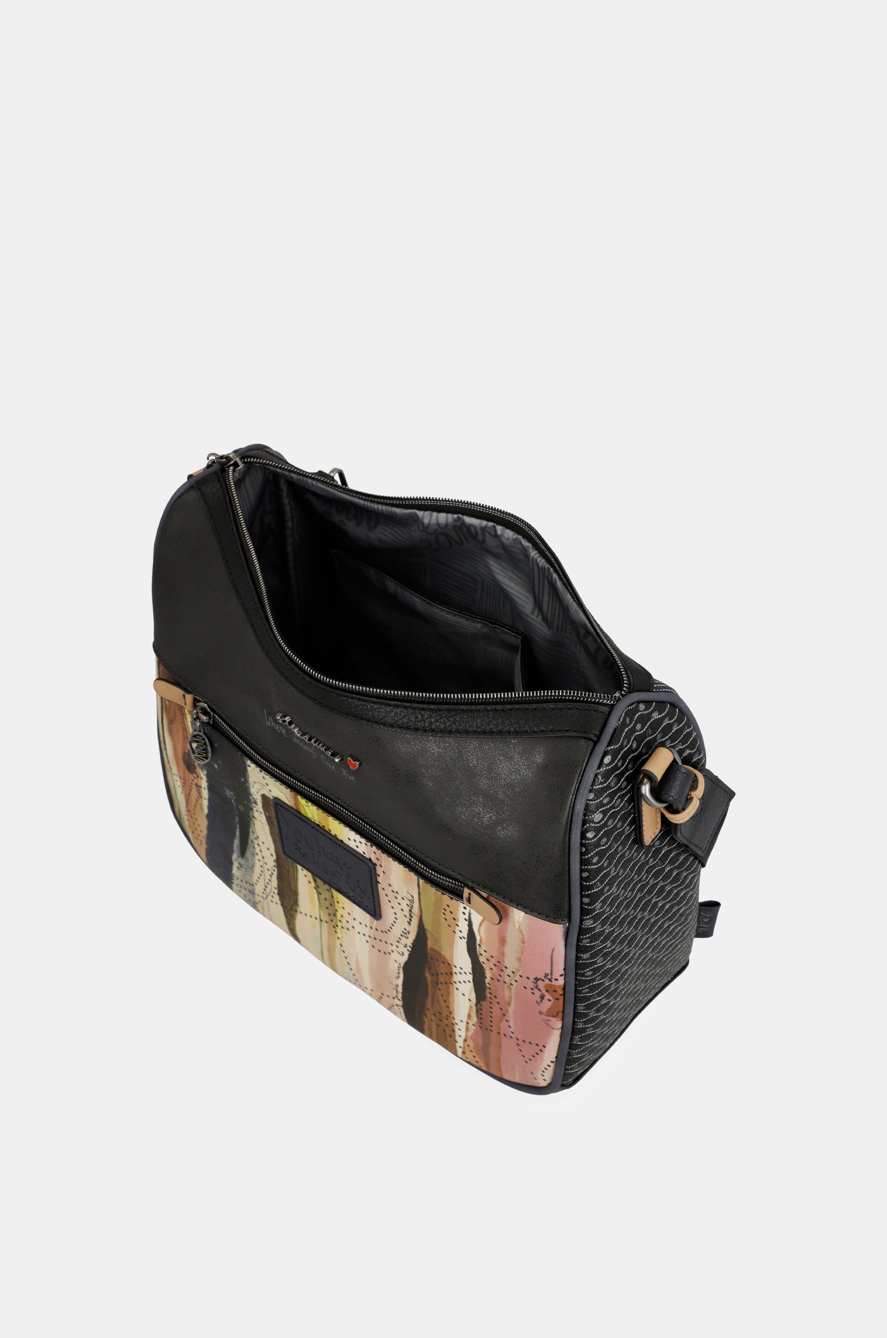 Studio navy blue large crossbody bag