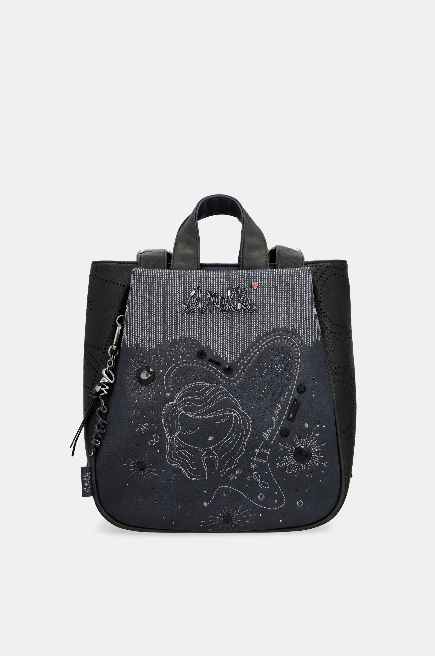 Studio navy blue medium backpack