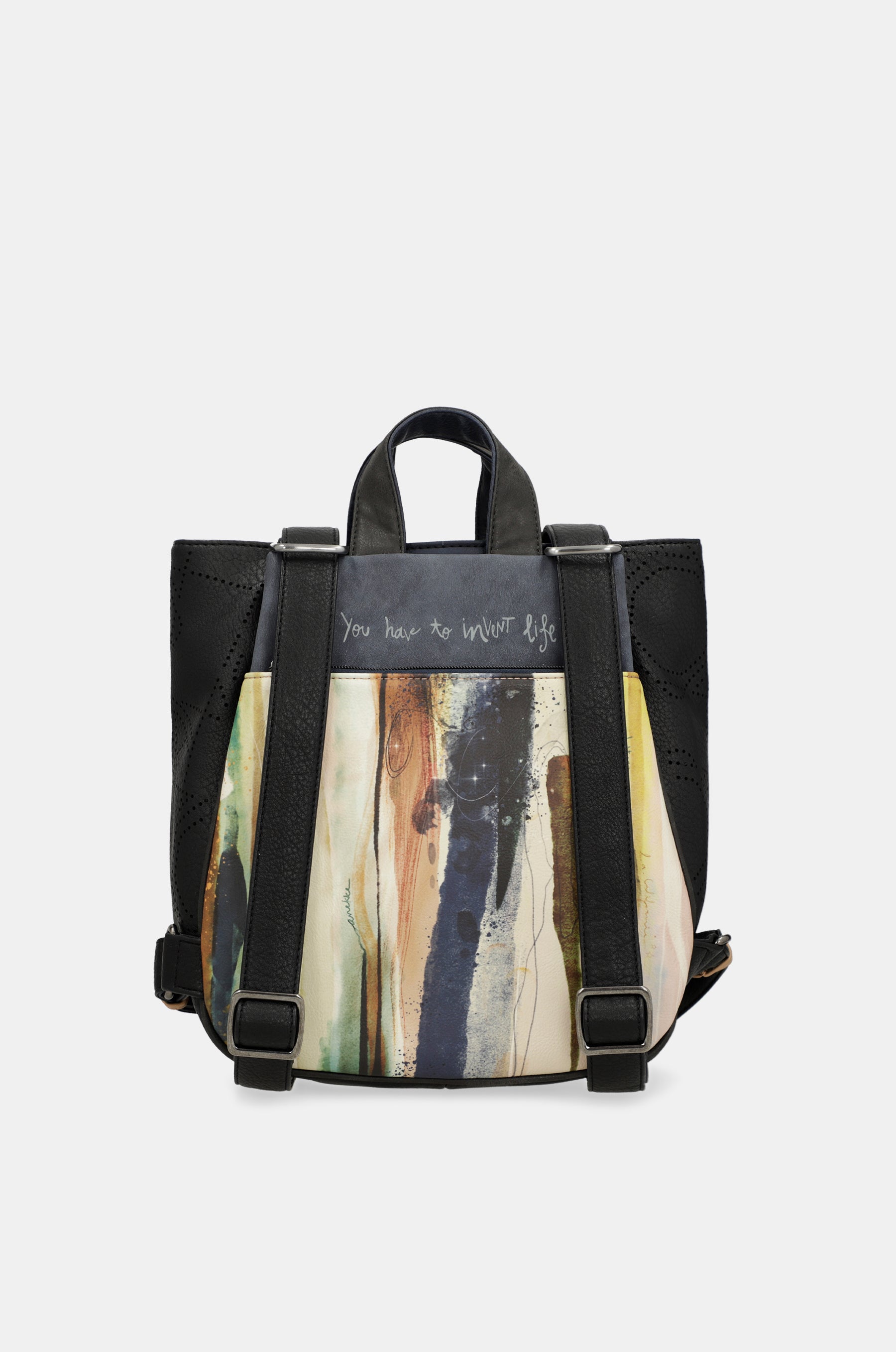 Studio navy blue medium backpack