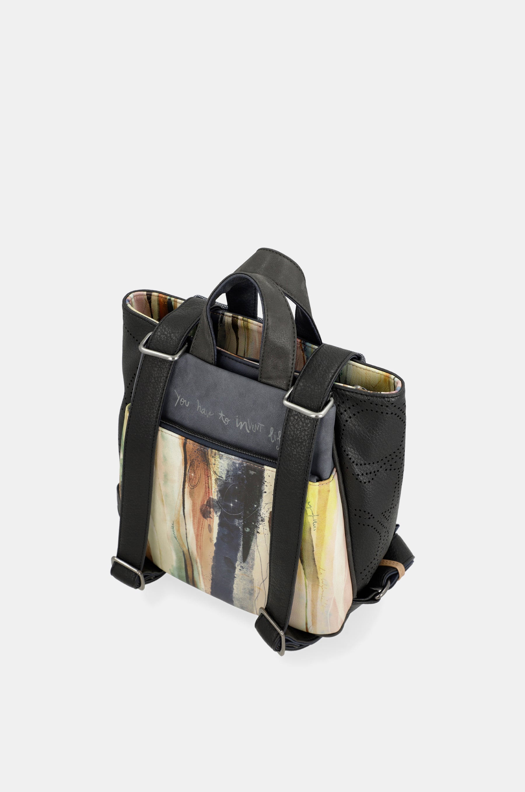 Studio navy blue medium backpack