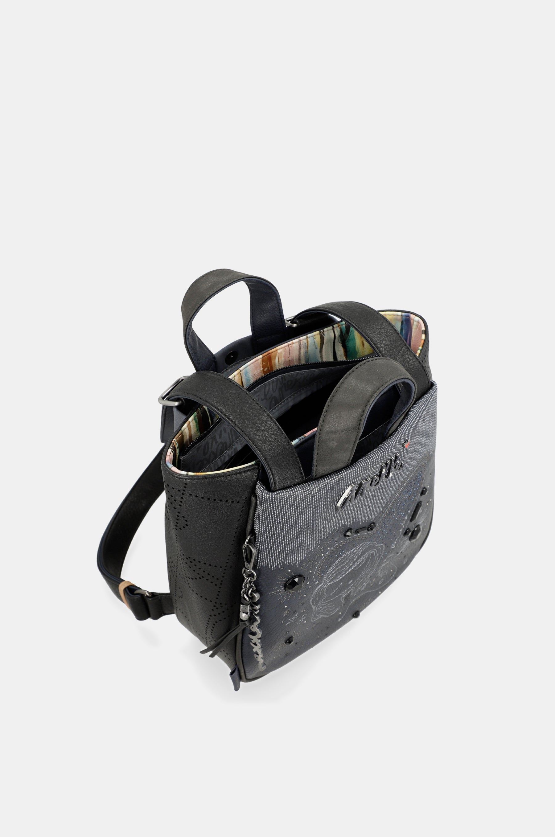 Studio navy blue medium backpack