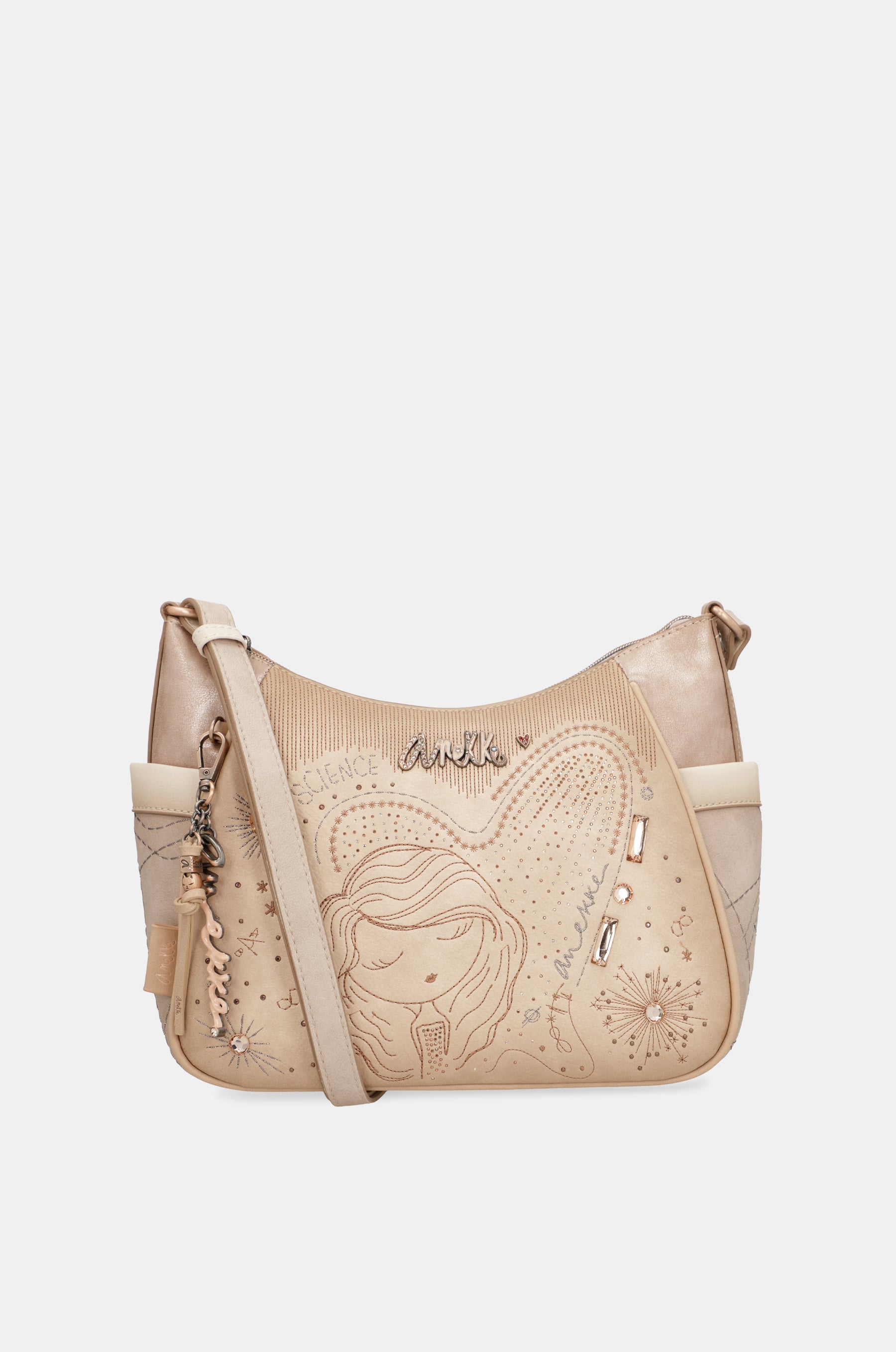 Studio nude large crossbody bag