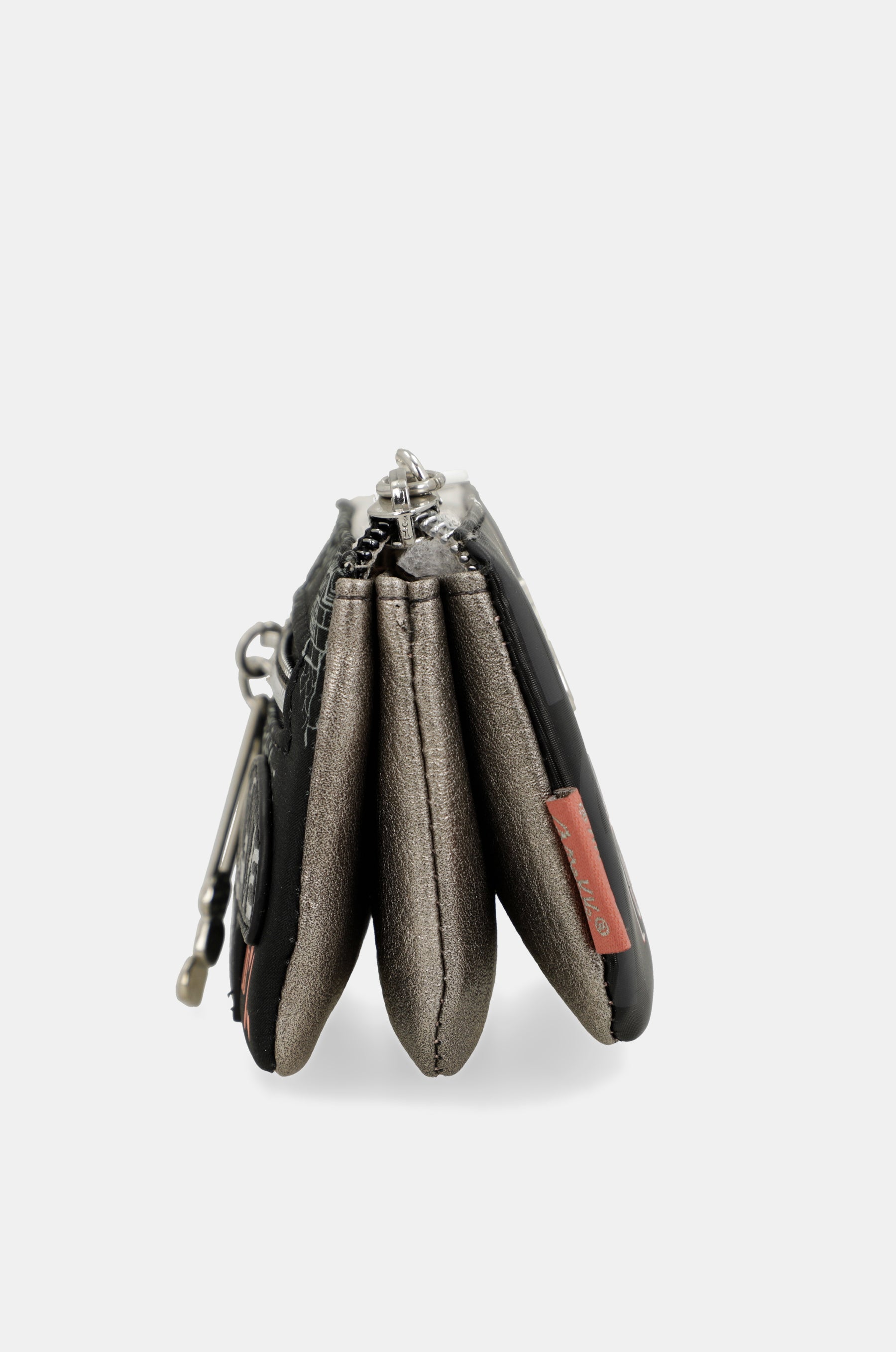 Nature Sixties triple-compartment coin purse