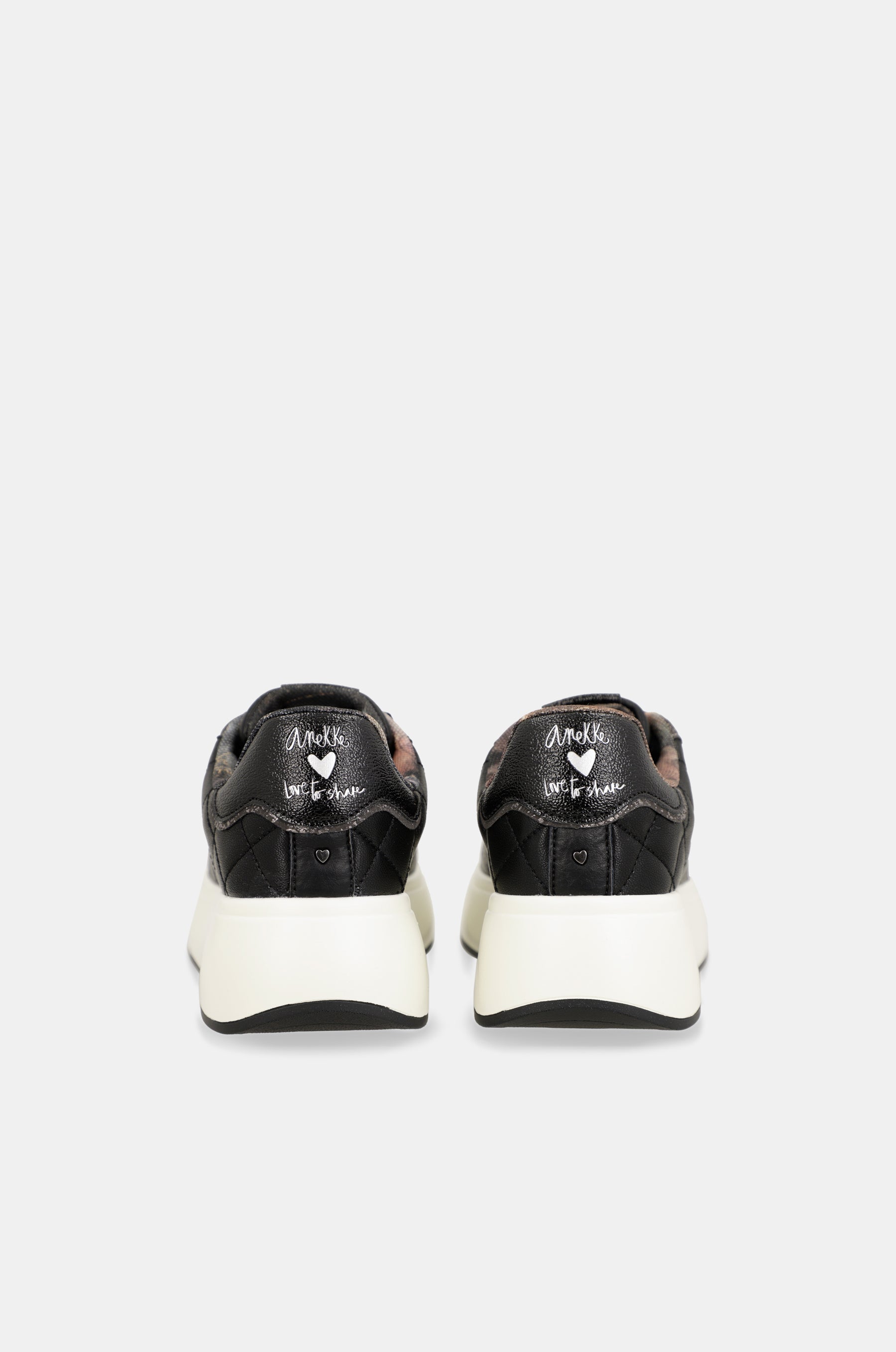 Casual black sneakers
