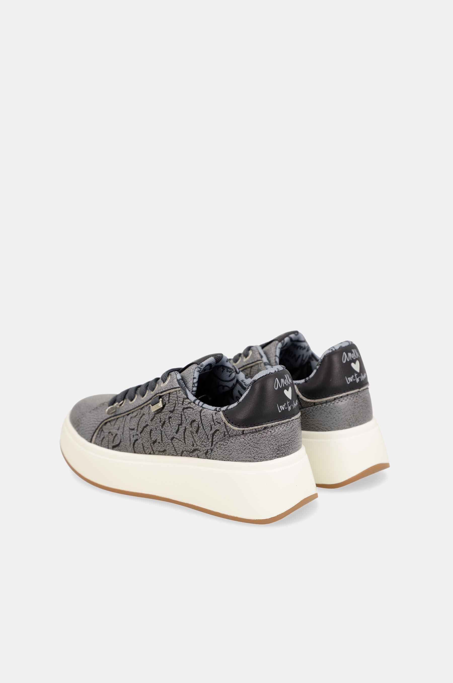 Casual blue sneakers