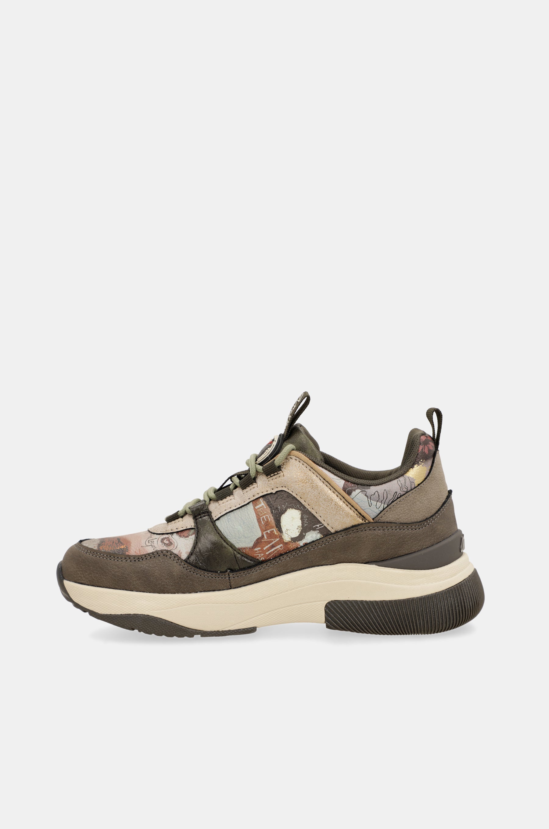Sport green sneakers