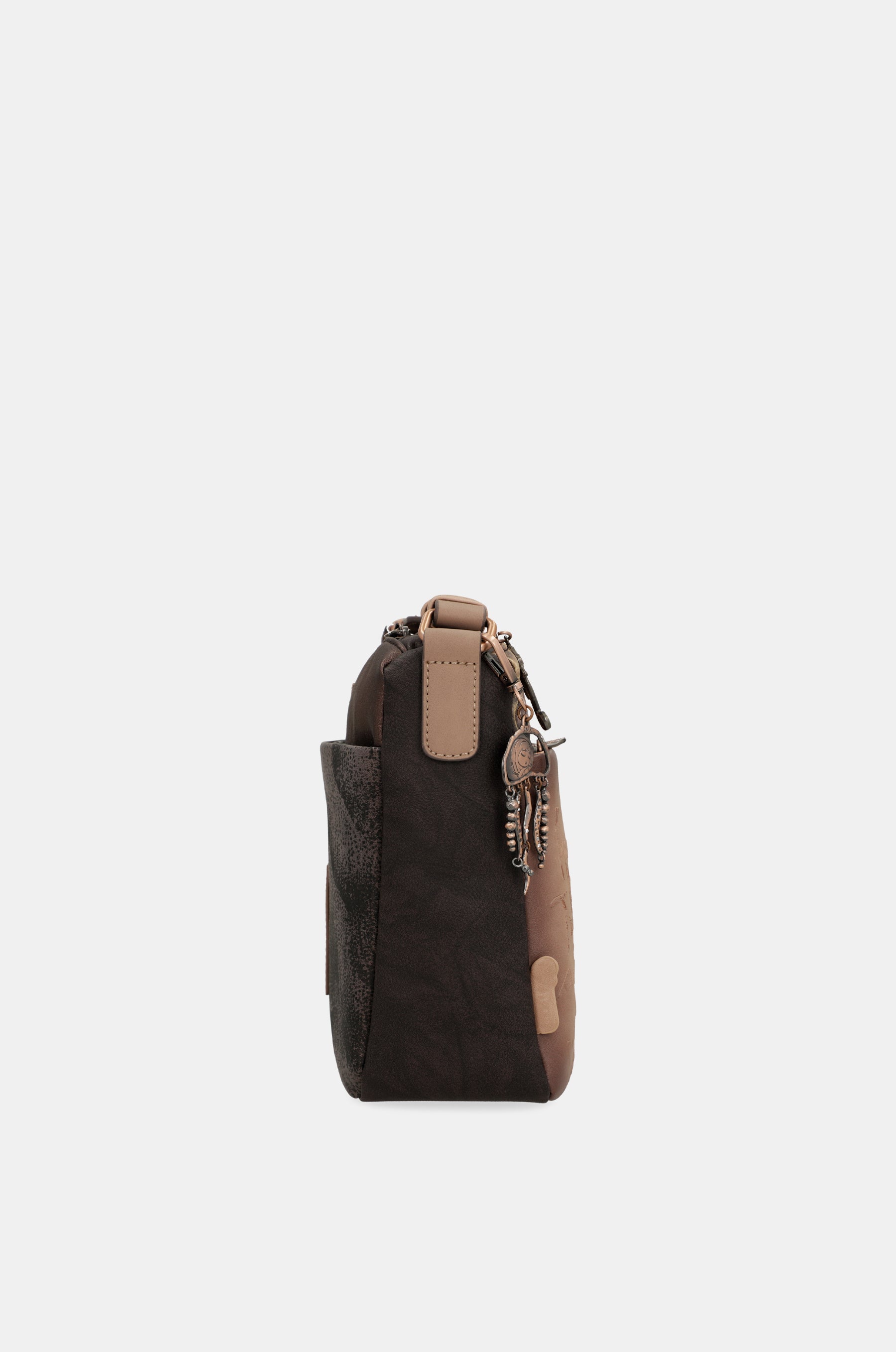 Land 2-compartment medium crossbody bag