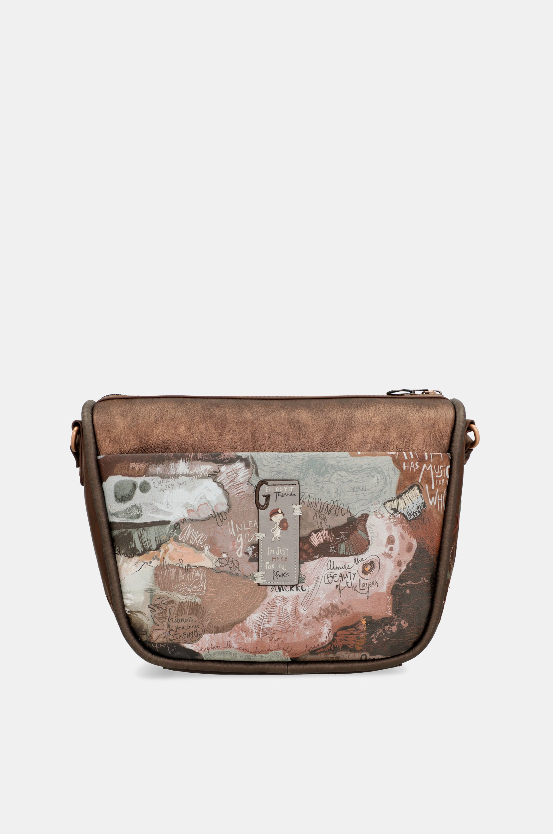 Core 3-compartment crossbody bag