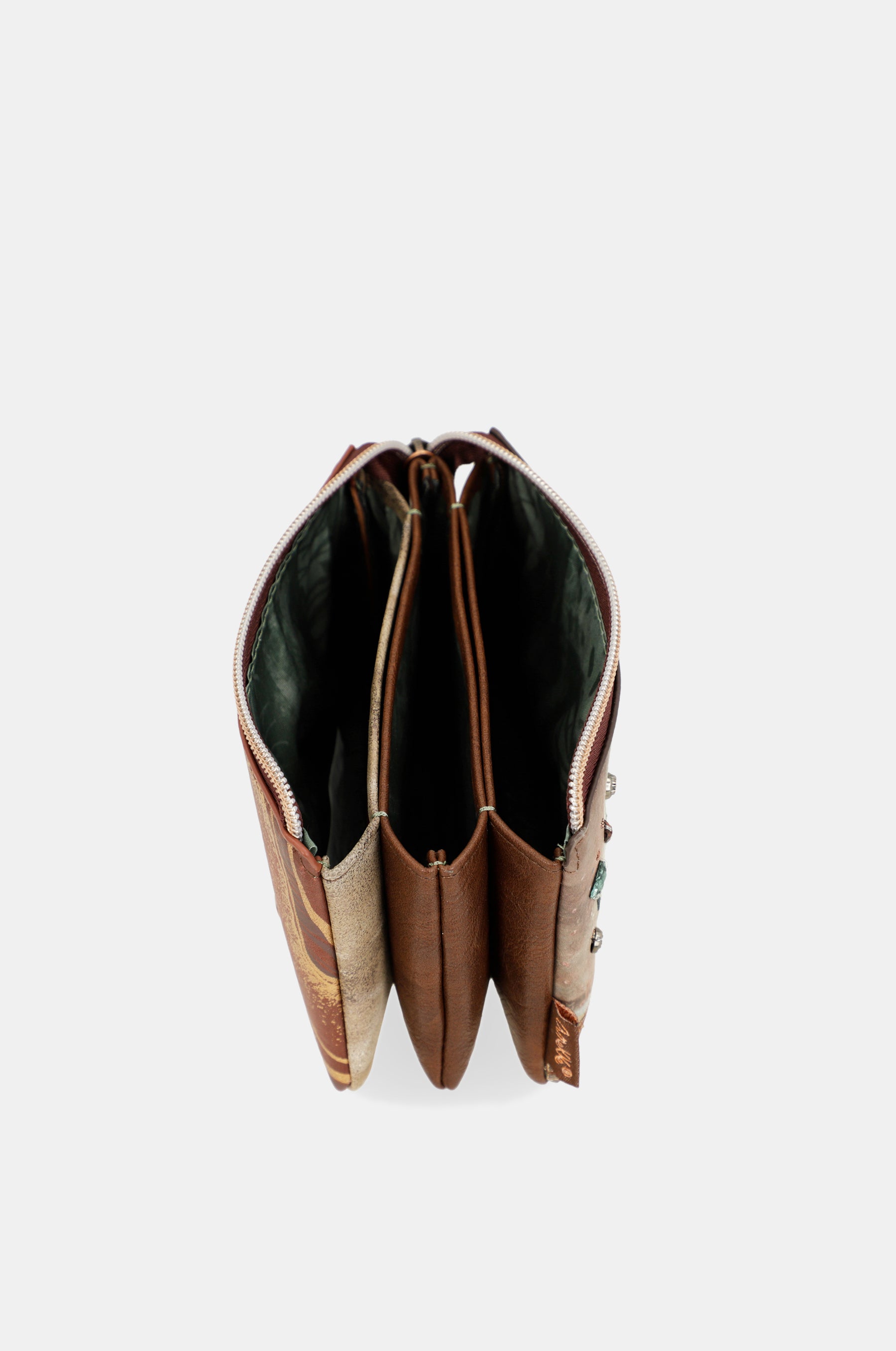 Core 3-compartment small coin purse