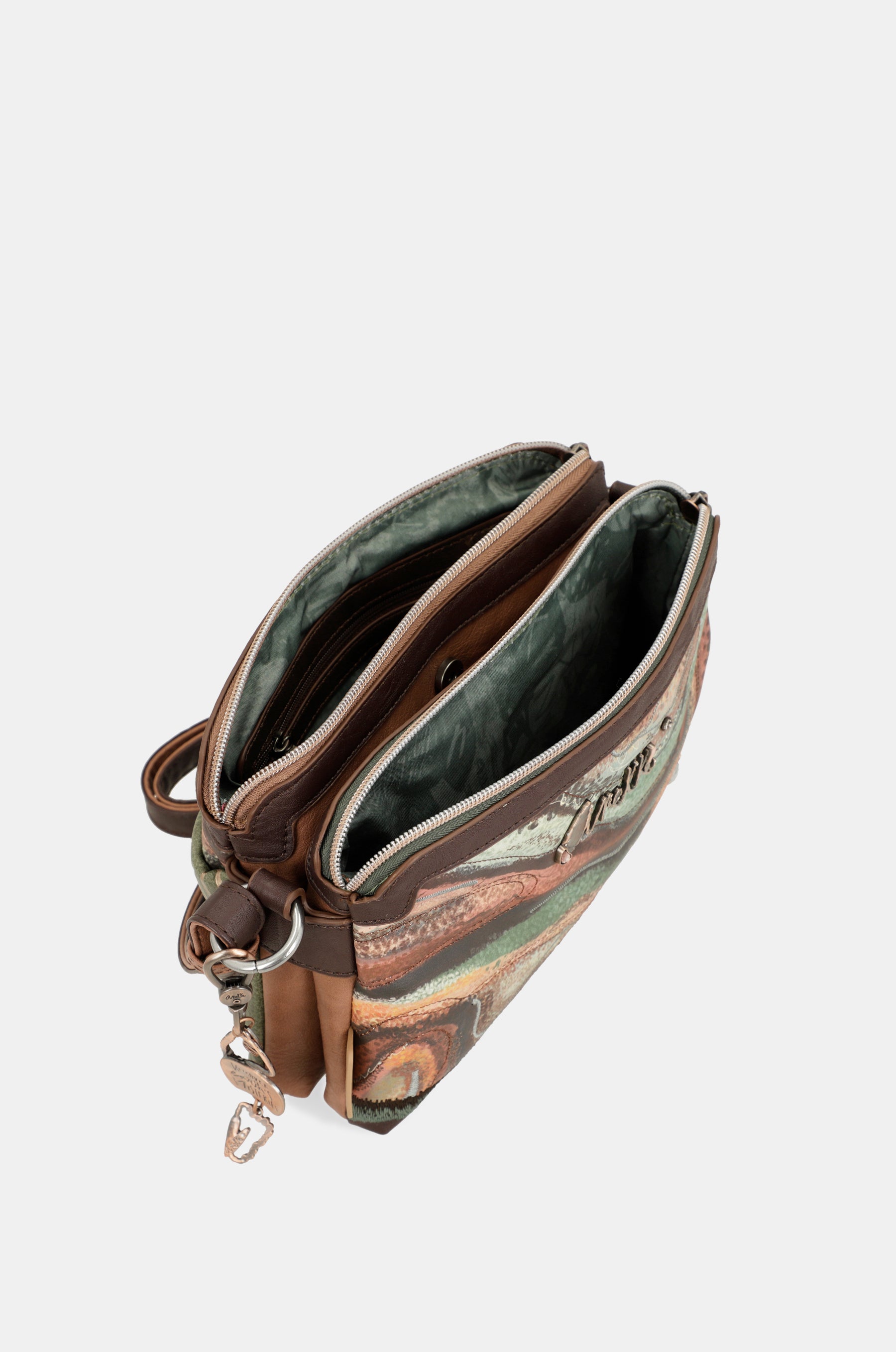 Outer 2-compartment crossbody bag