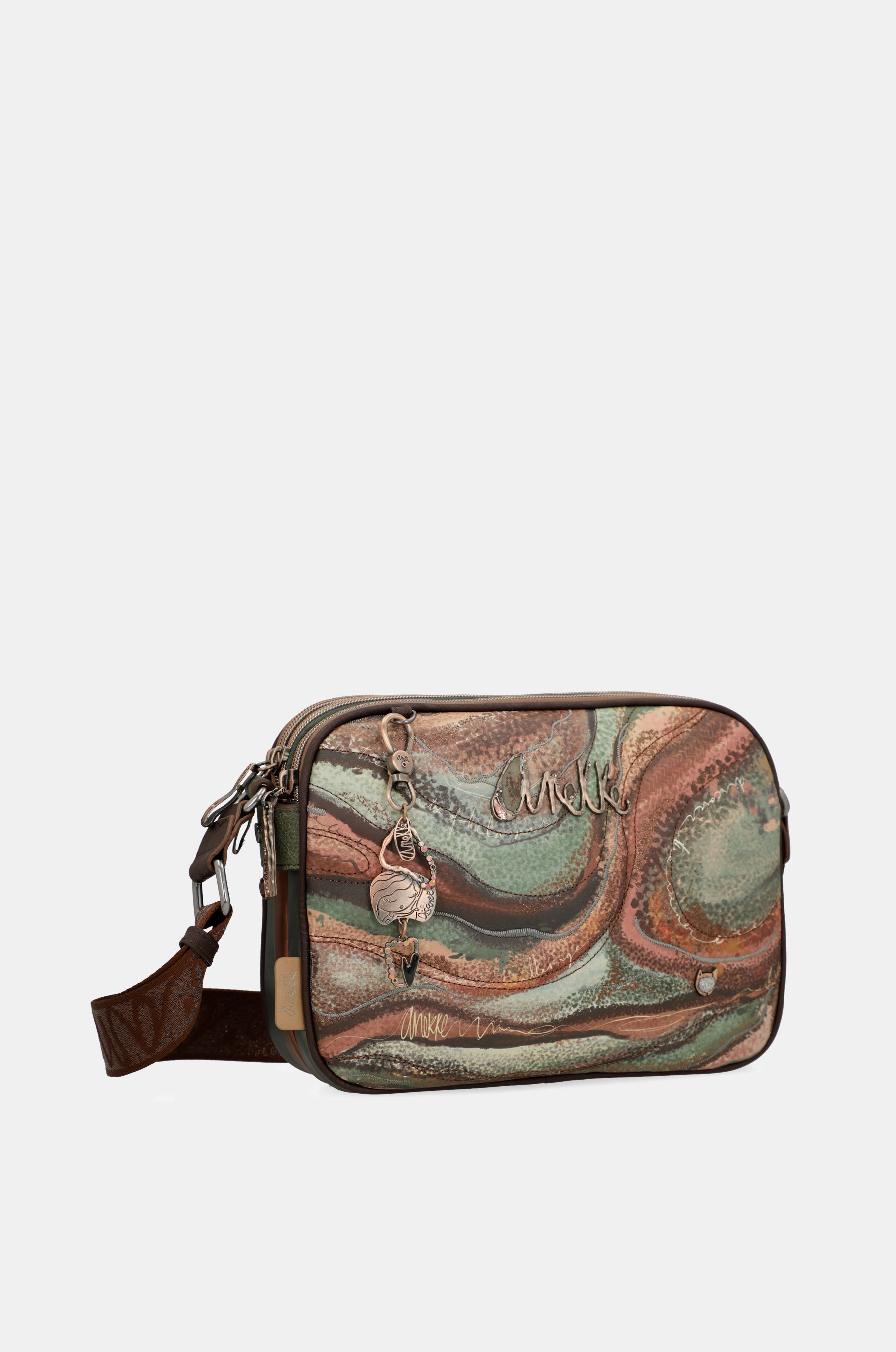 Outer 3-compartment crossbody bag