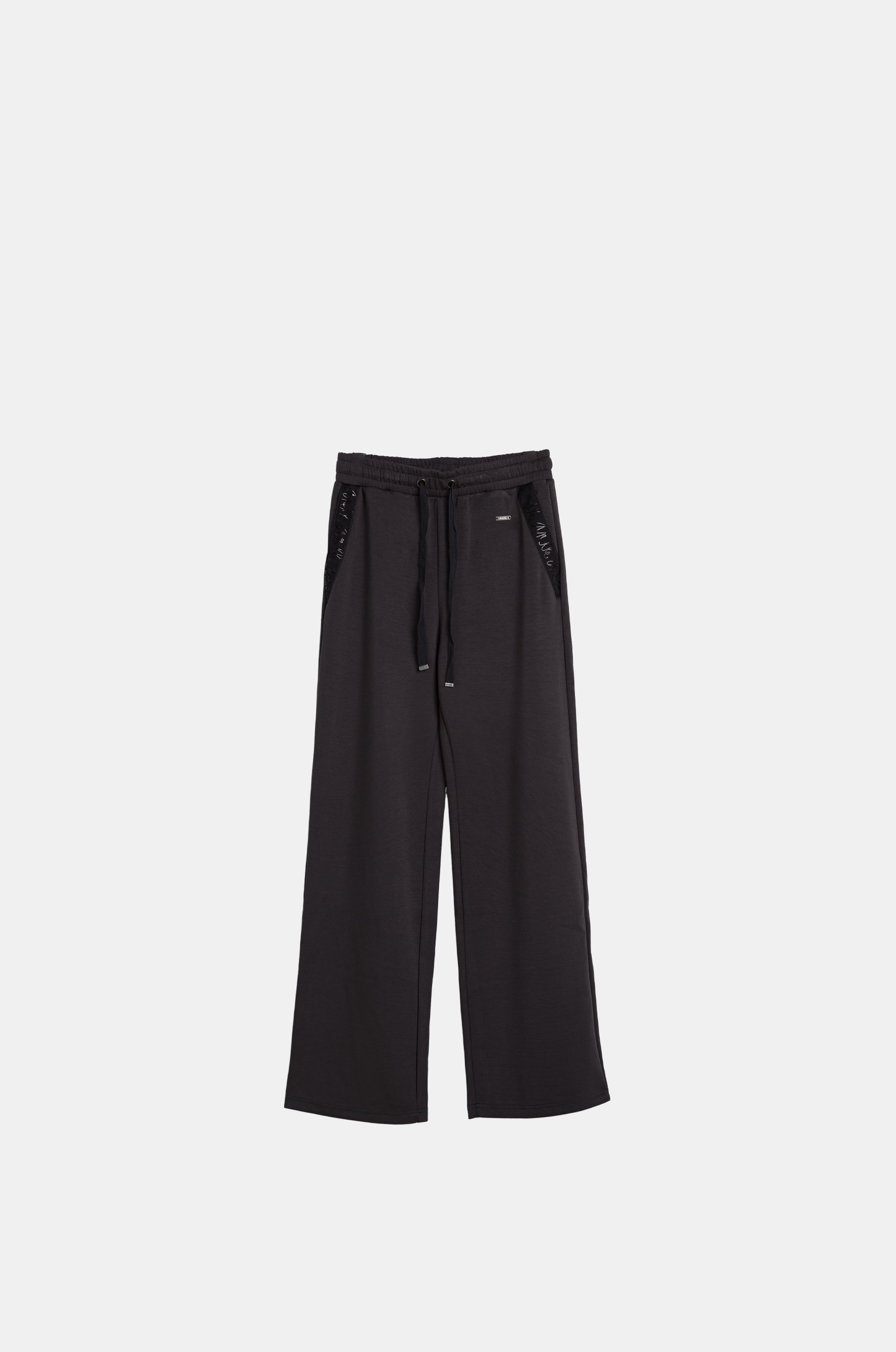 Grey fluid pants