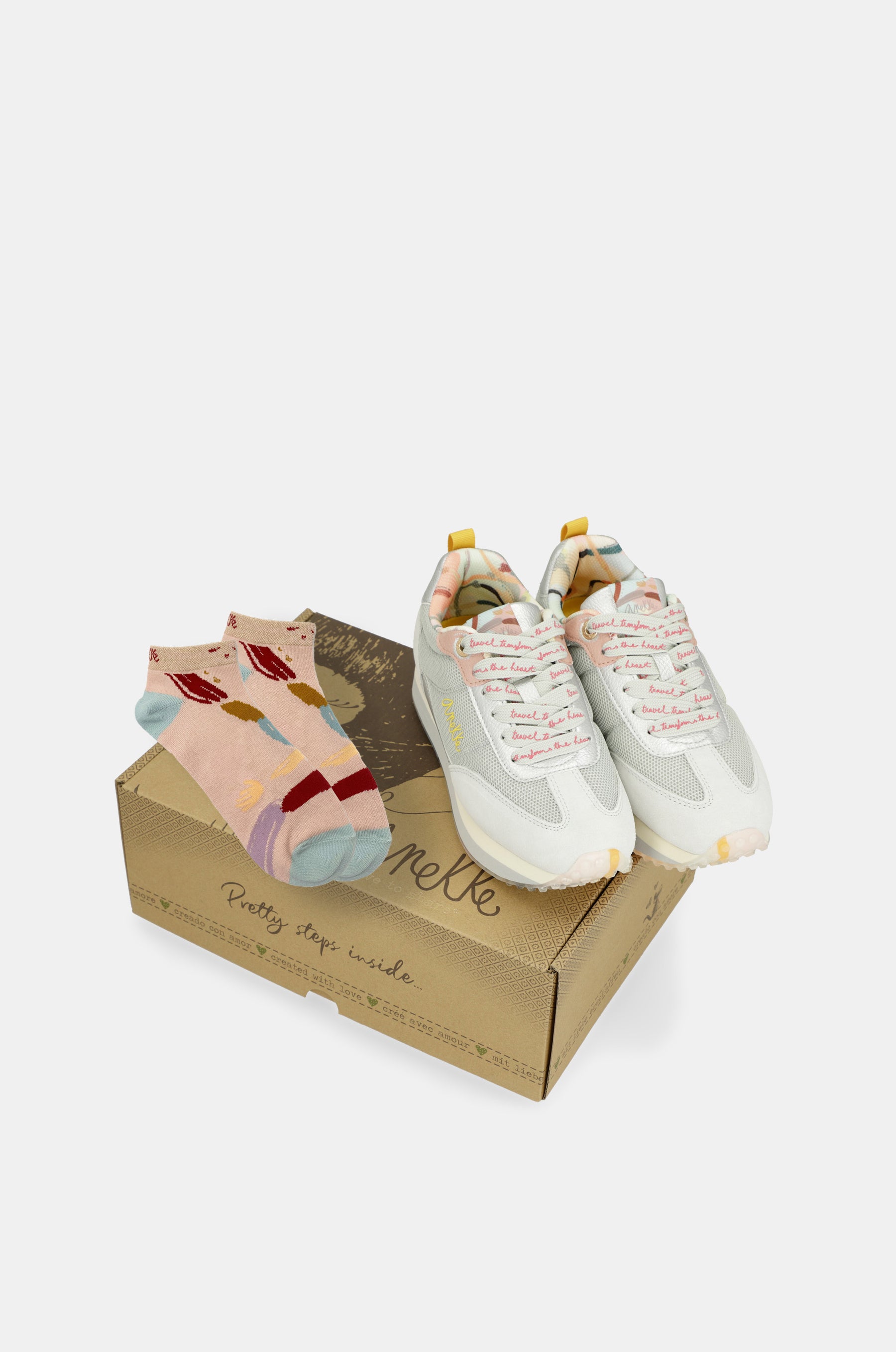 Silver Smart Sneakers