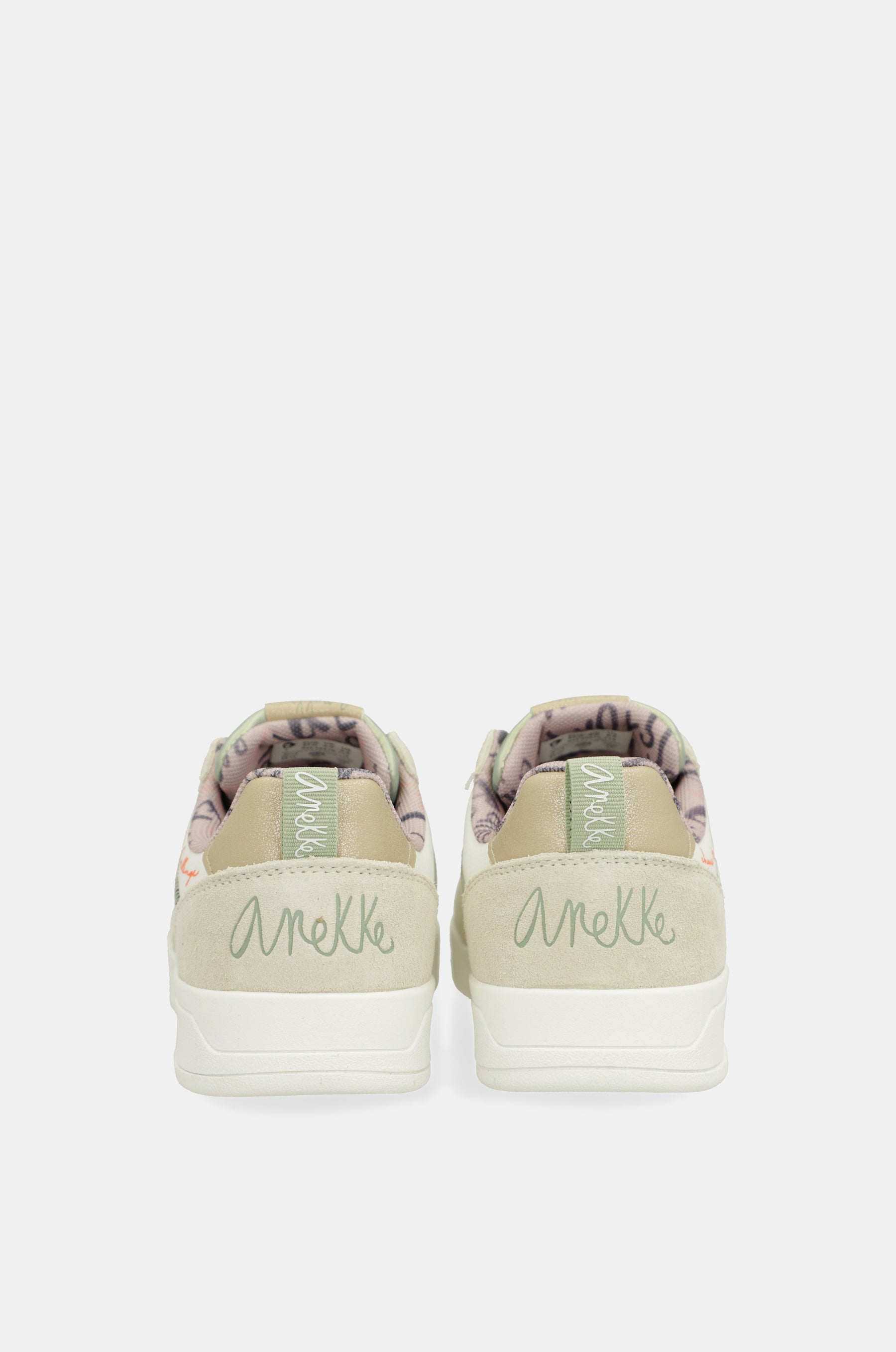 Retro green sneakers