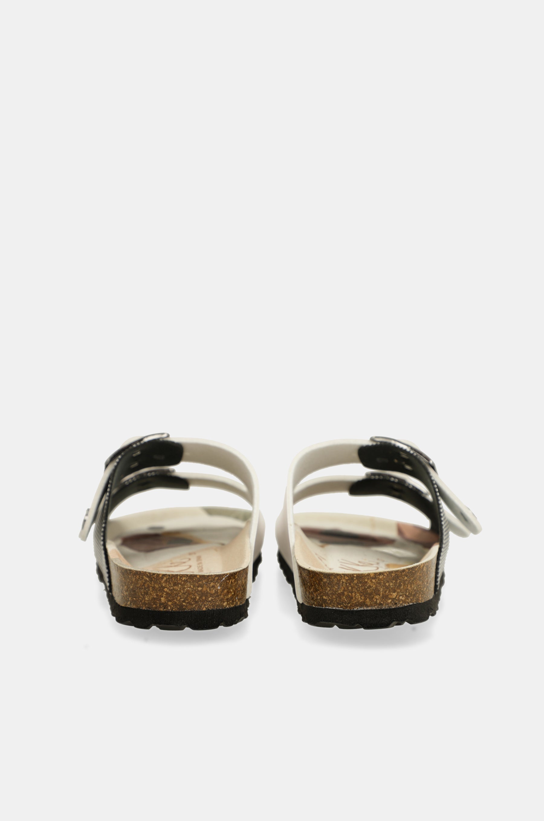 White bio sandals lunares