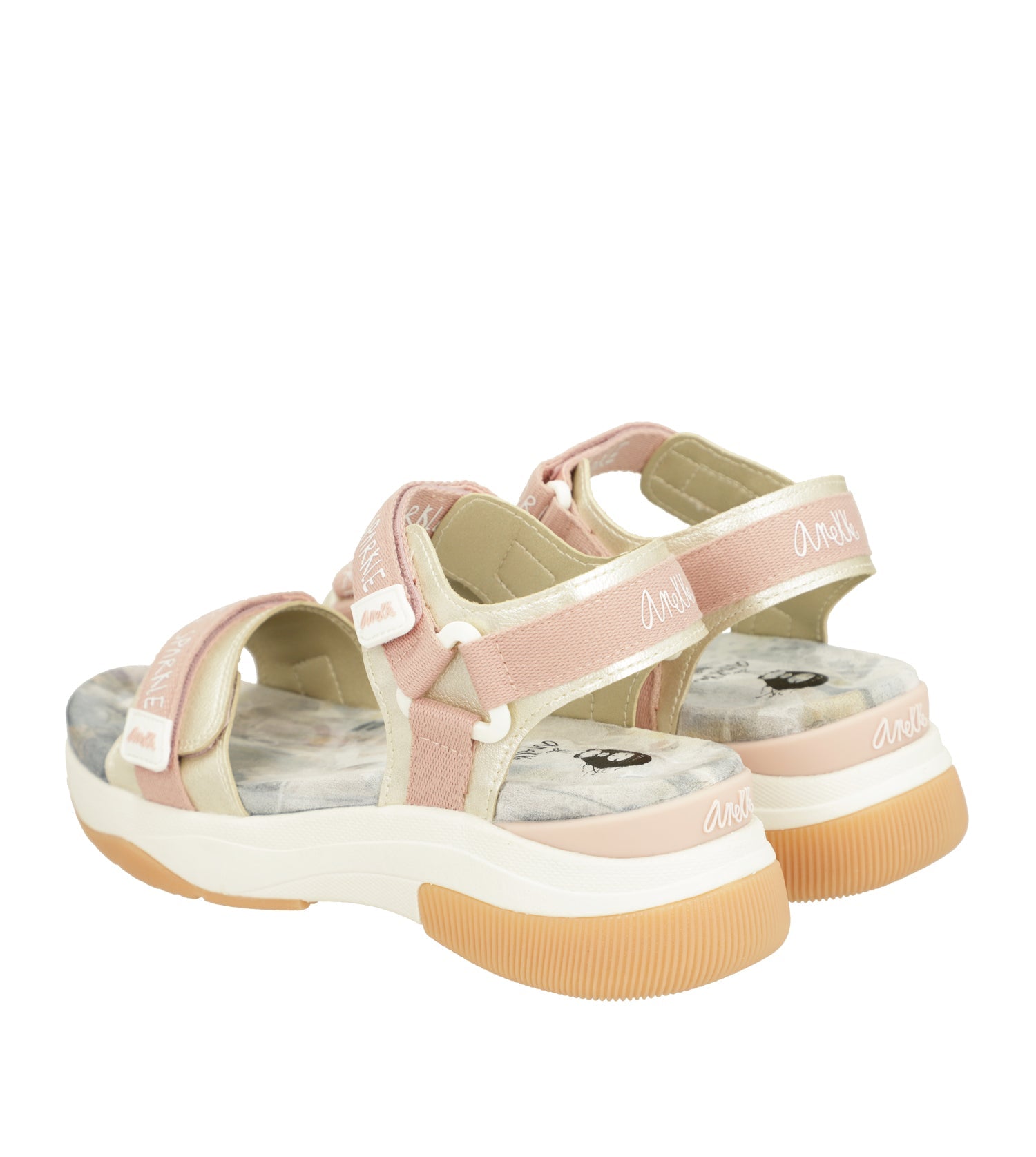 Pink sports sandals