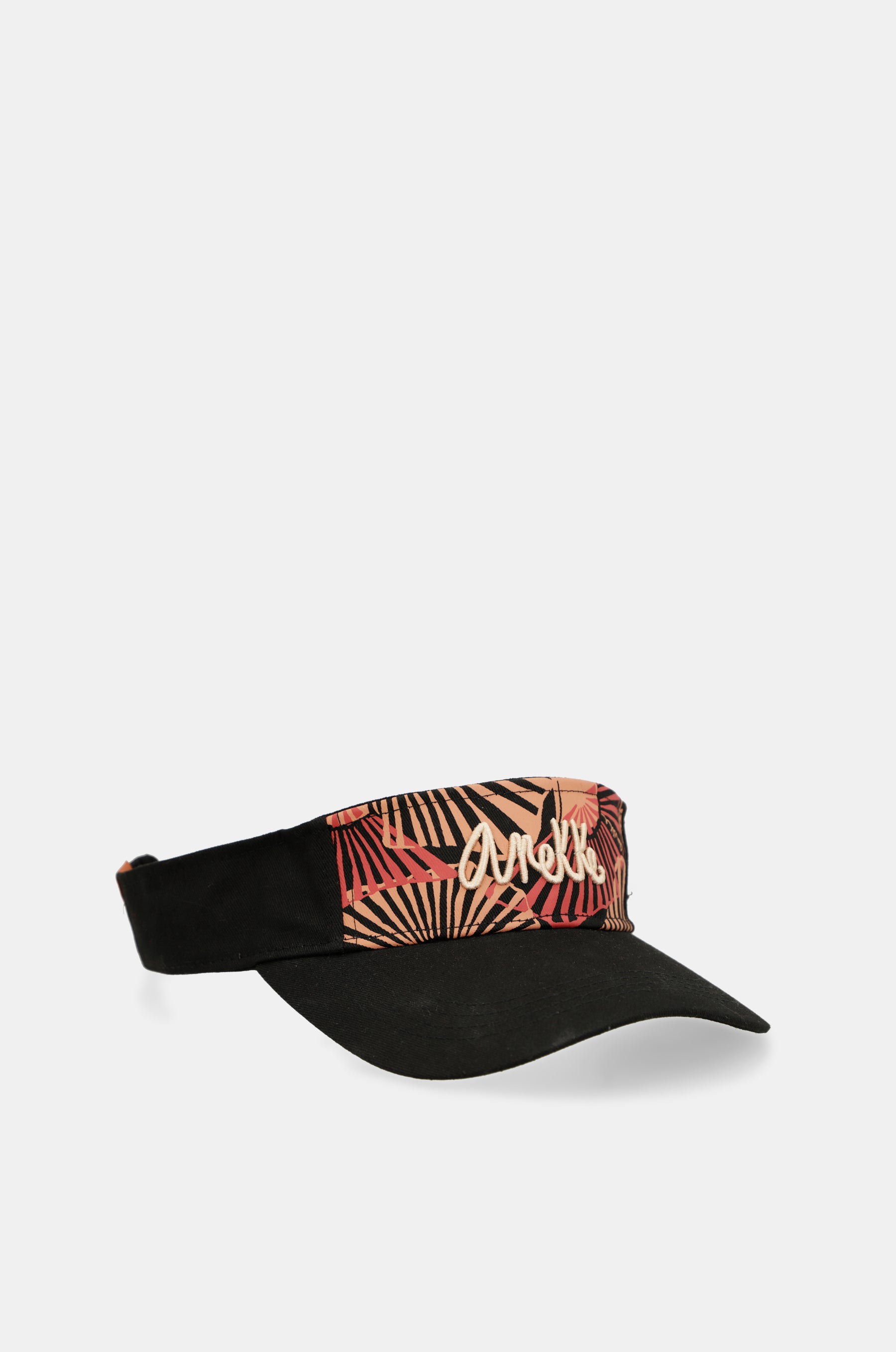 Black printed visor