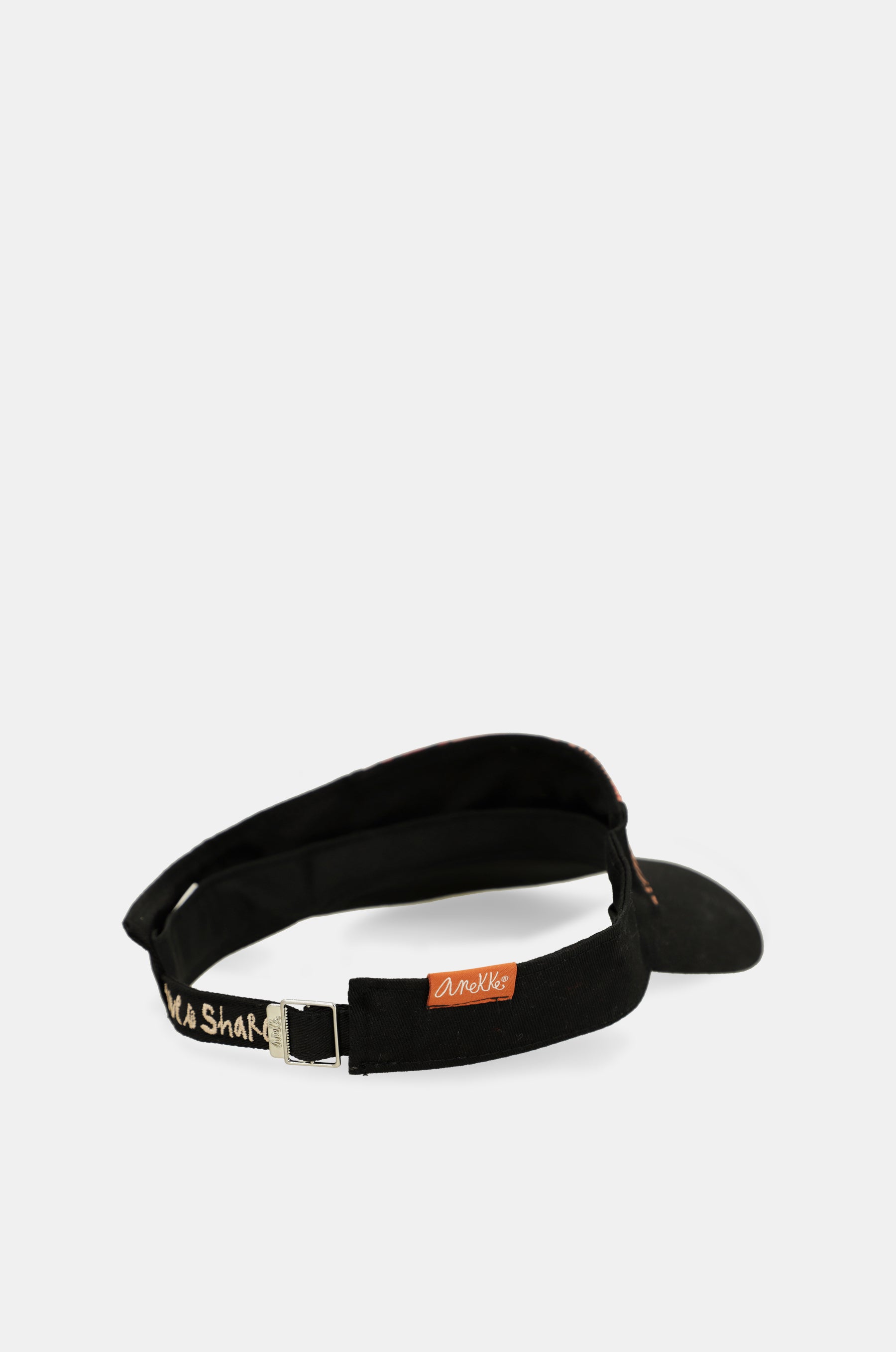 Black printed visor