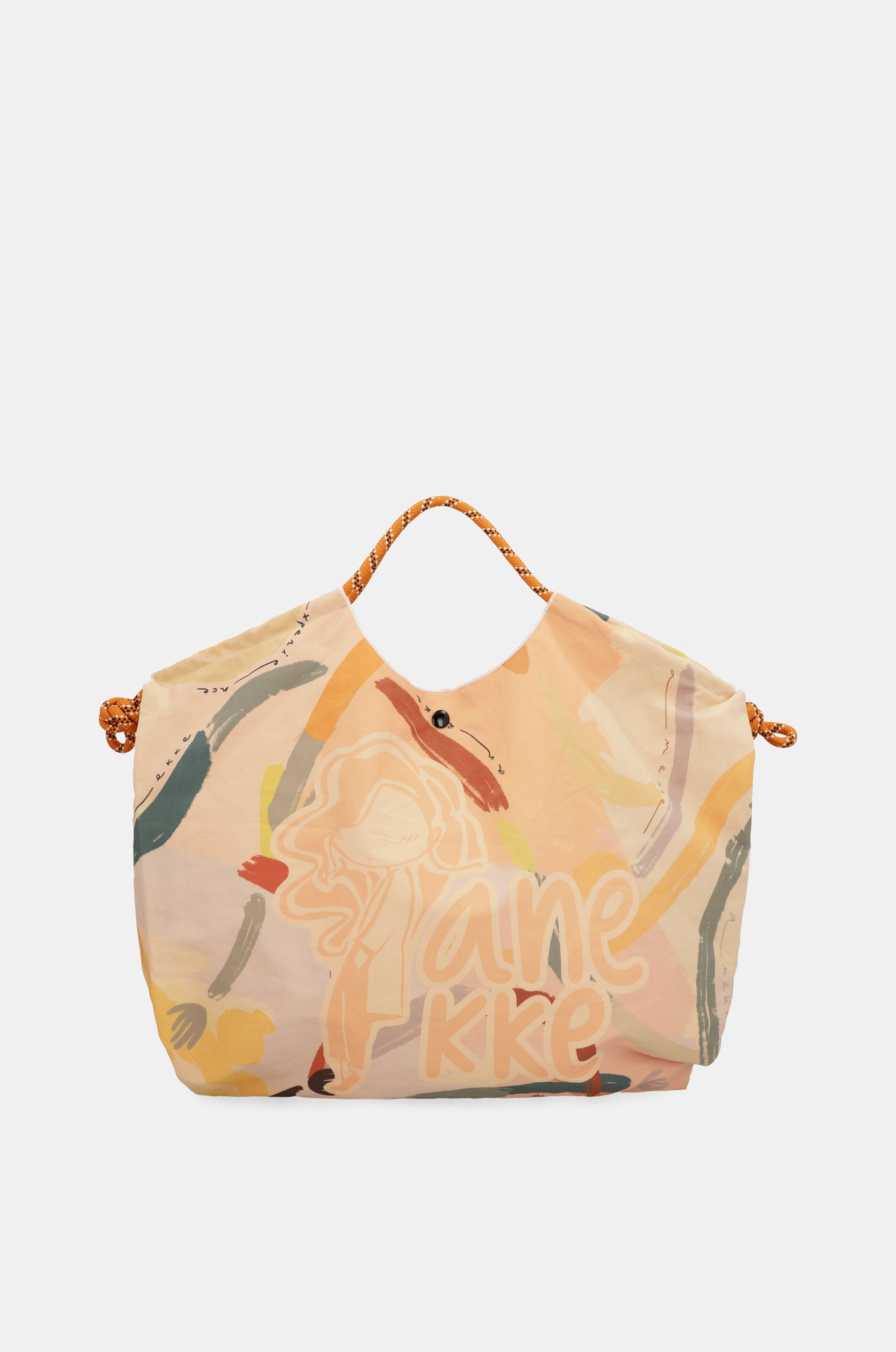 Smart printed beach bag