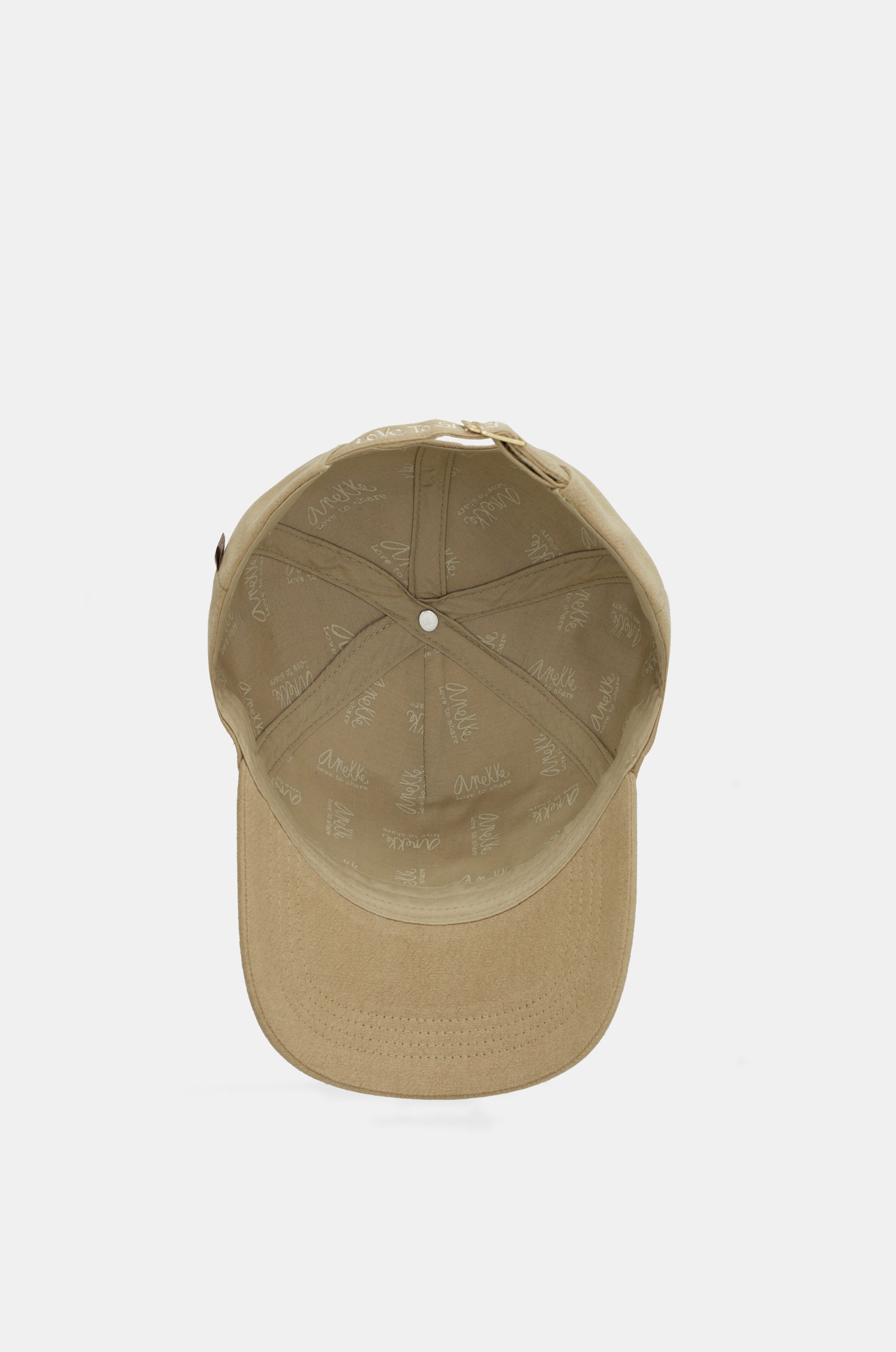 Beige cap