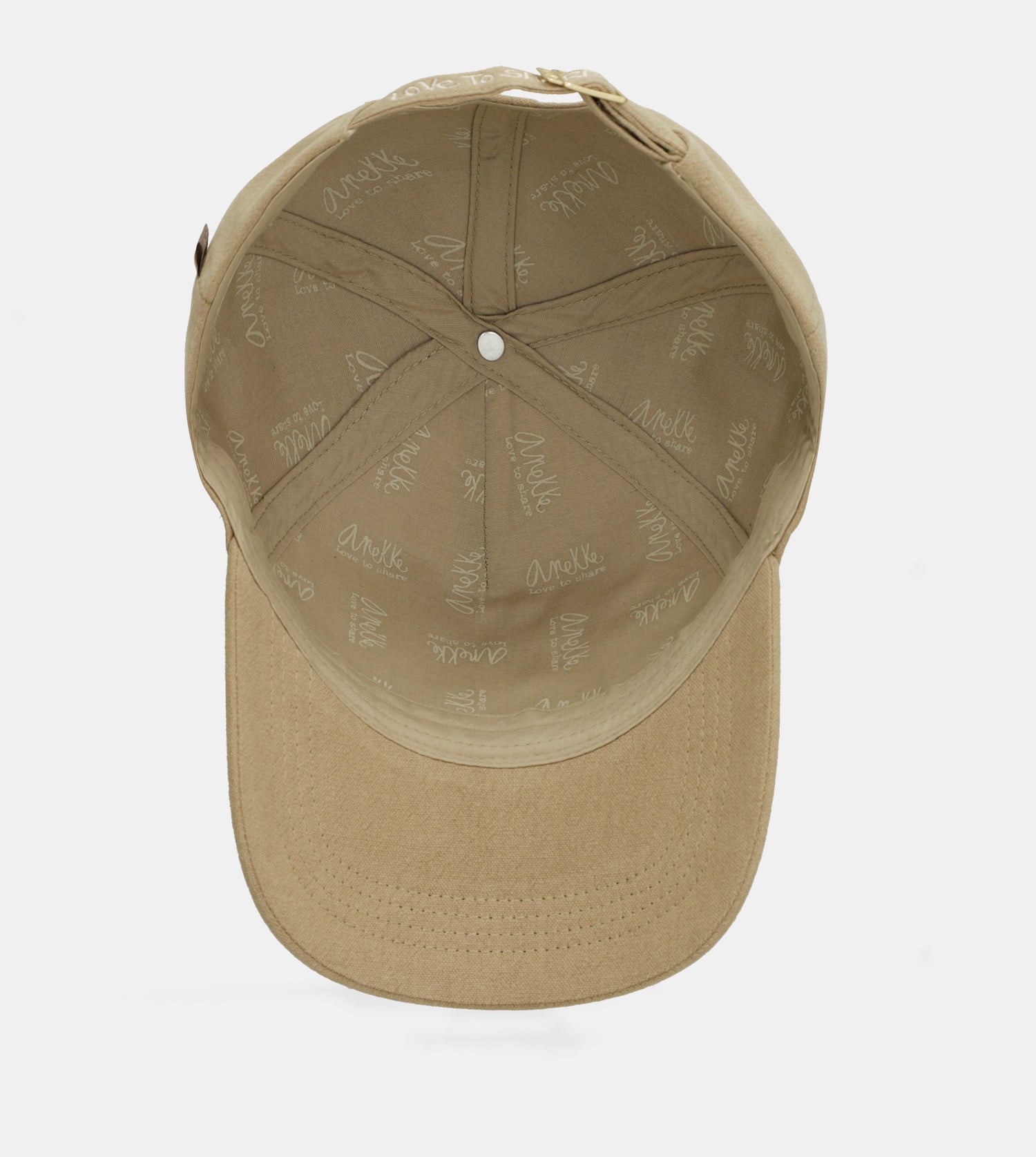 Beige cap