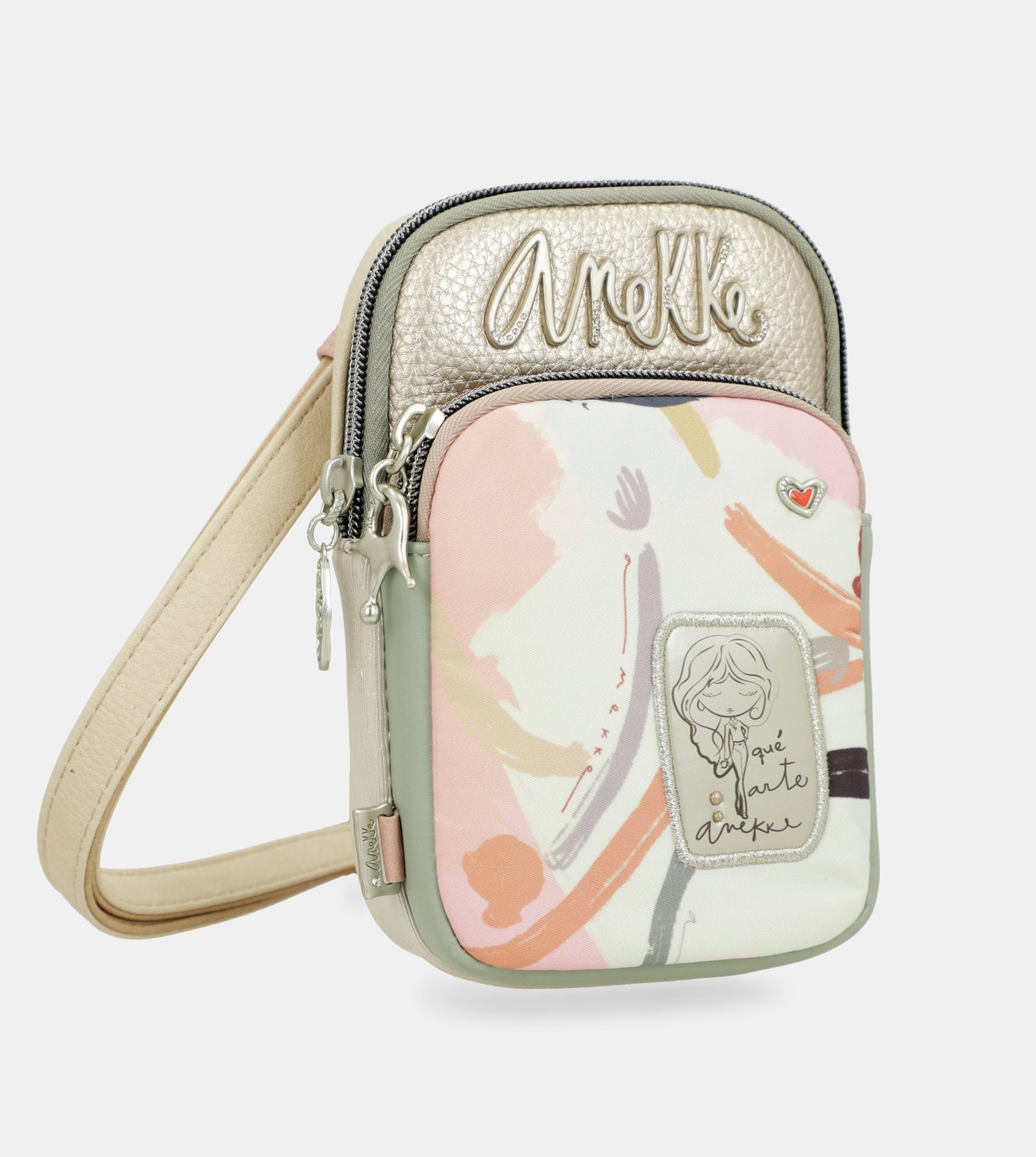 Mini crossbody bag with pocket Alma