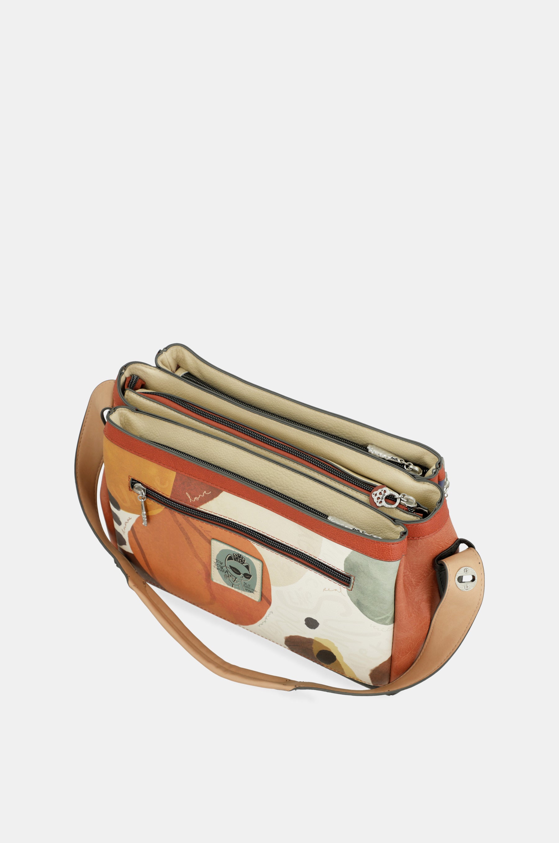 Triple compartment bag Alma