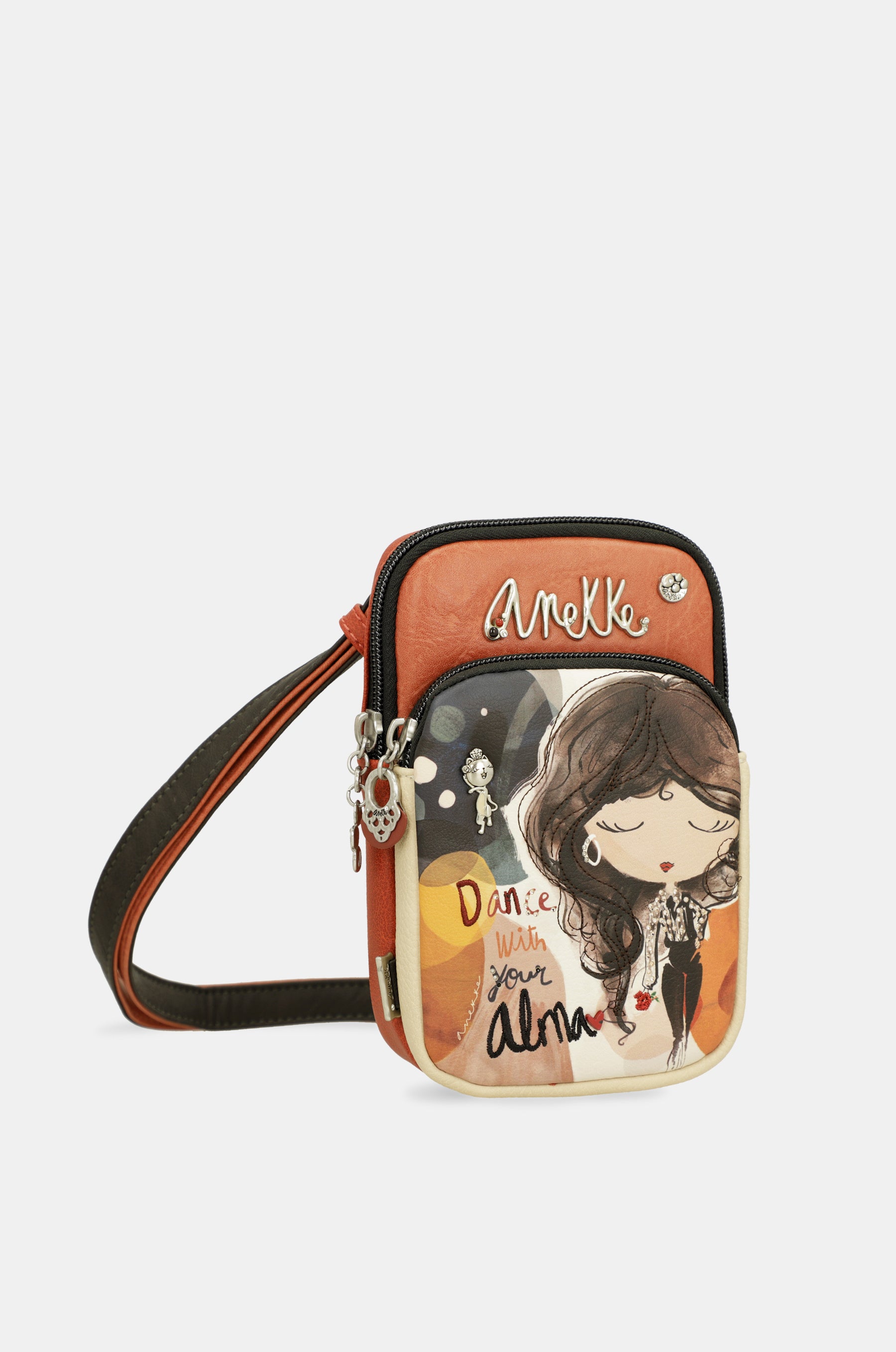 Mini crossbody bag with pocket Alma